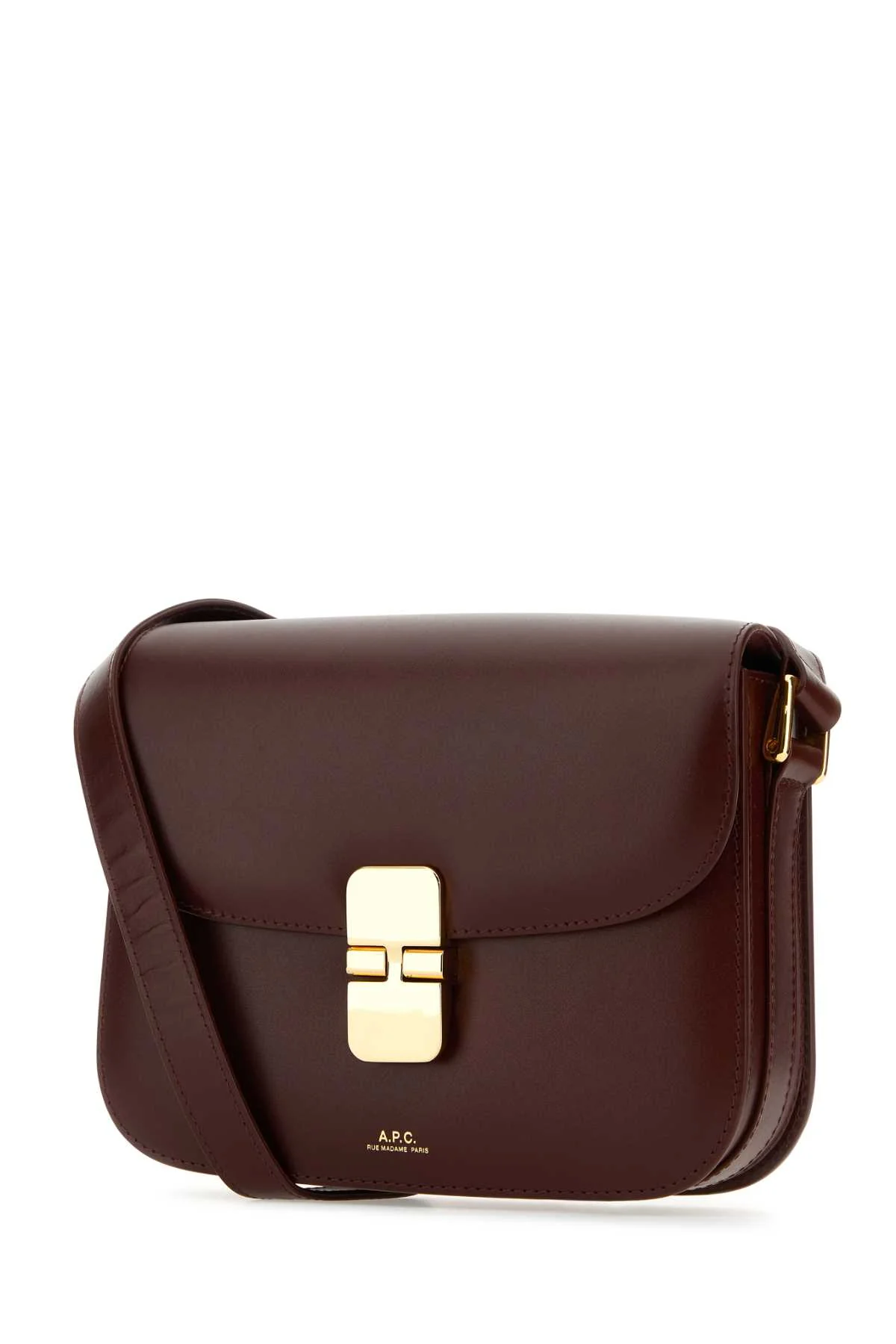 A.P.C. Women Grape Leather Small Grace Crossbody Bag - Image 2