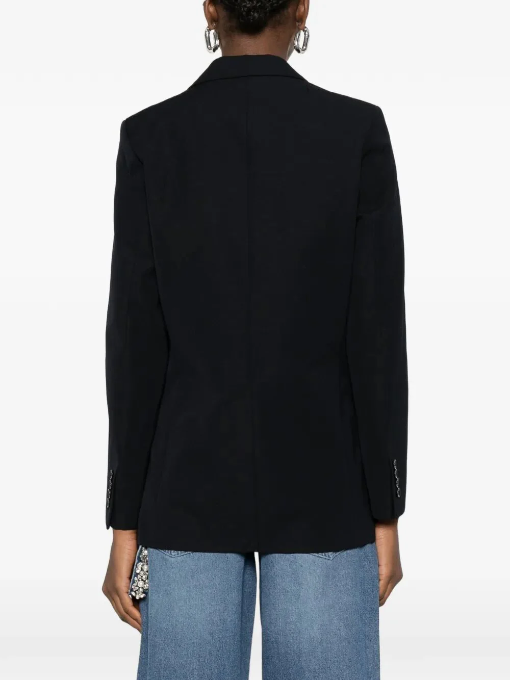 A.P.C. Women Single-Breasted Wool Blend Blazer - Image 3