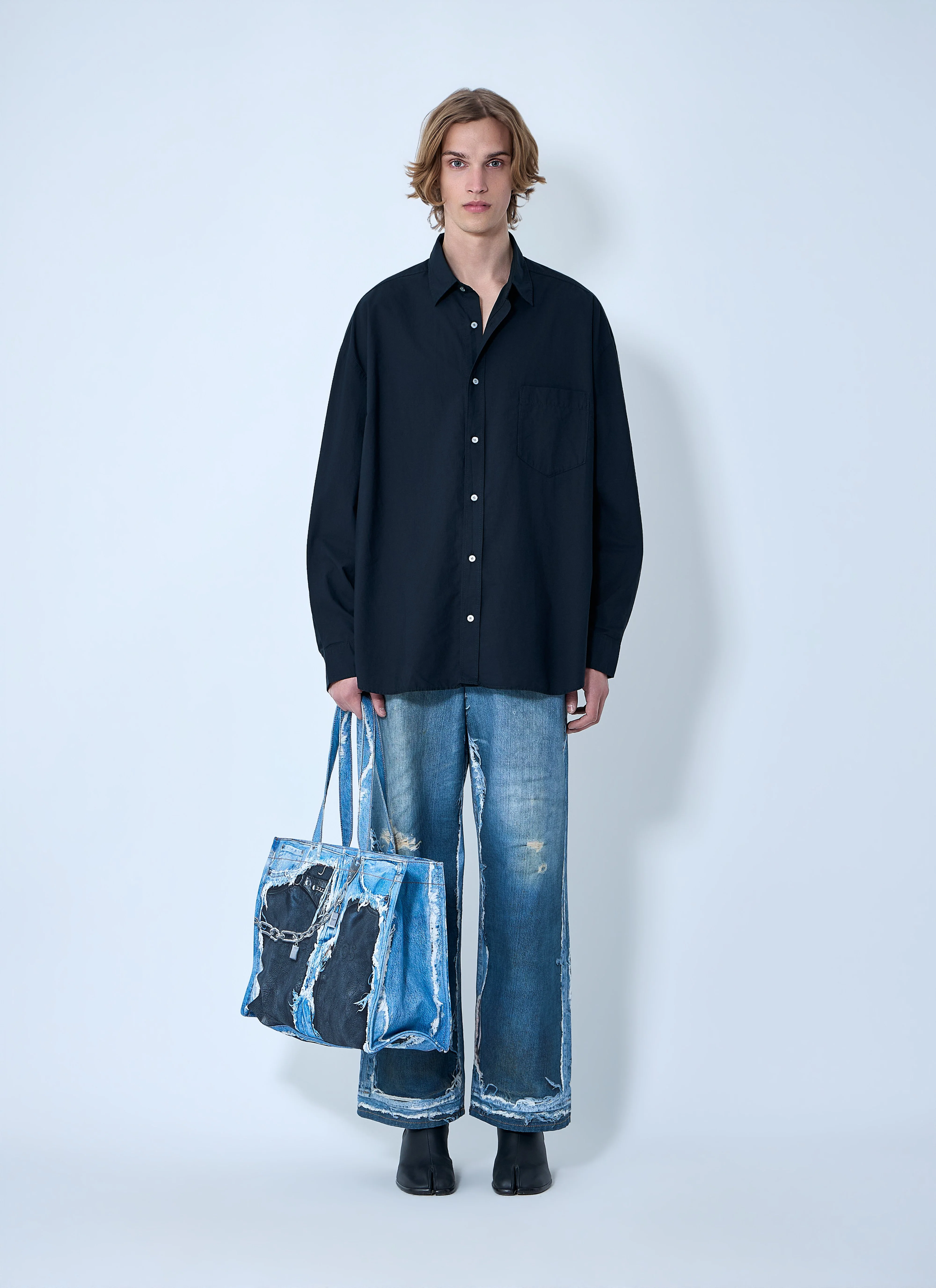Acne Studios Men Check Button-Up Shirt - Image 2