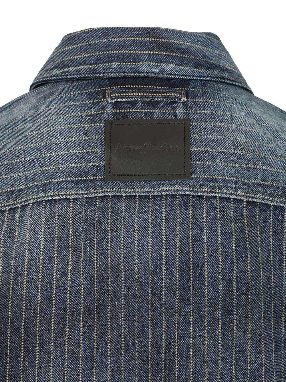 Acne Studios Men Patchwork Denim Jacket - Image 5