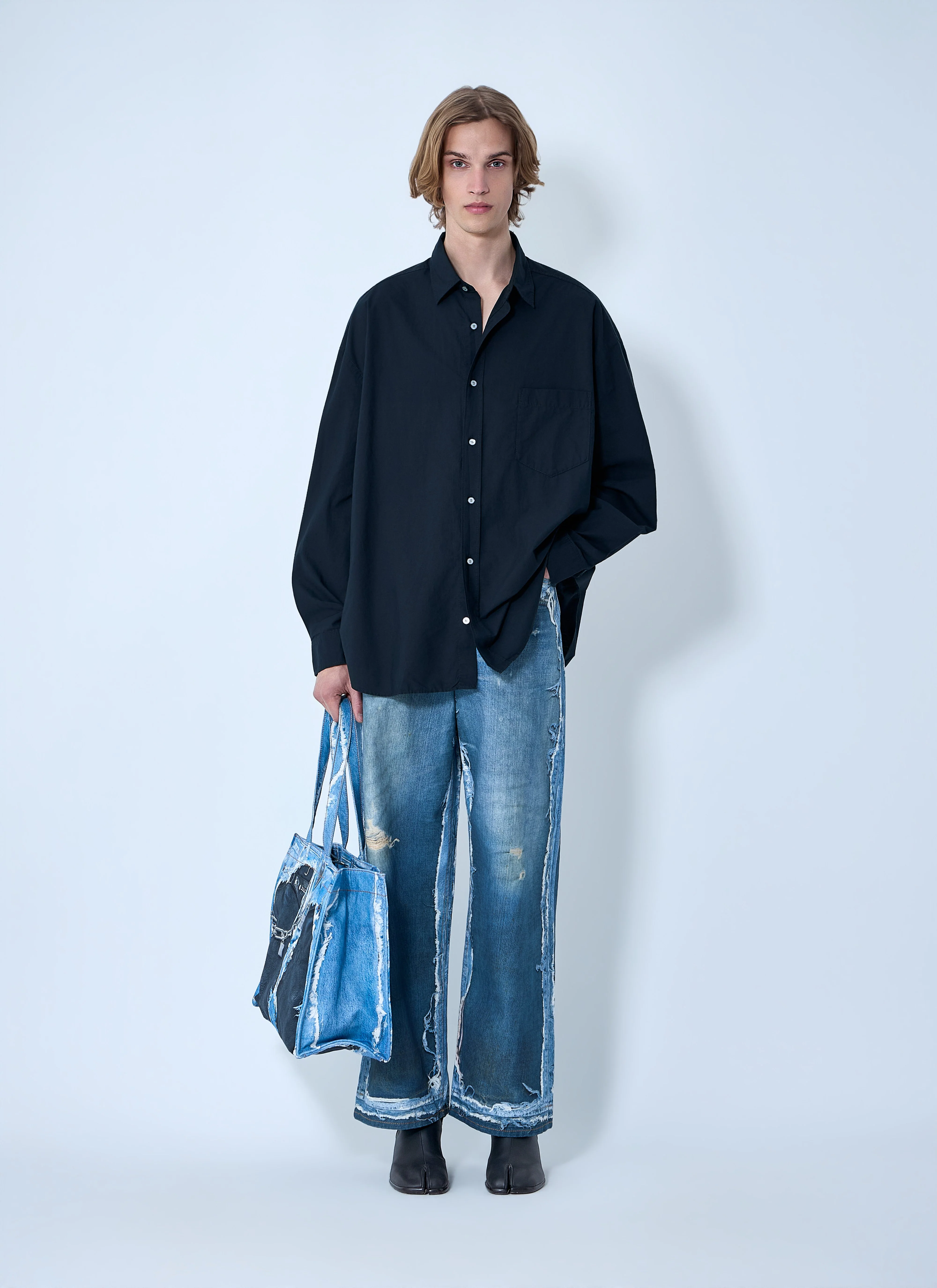 Acne Studios Men Trompe-L'oeil Jeans - Image 2