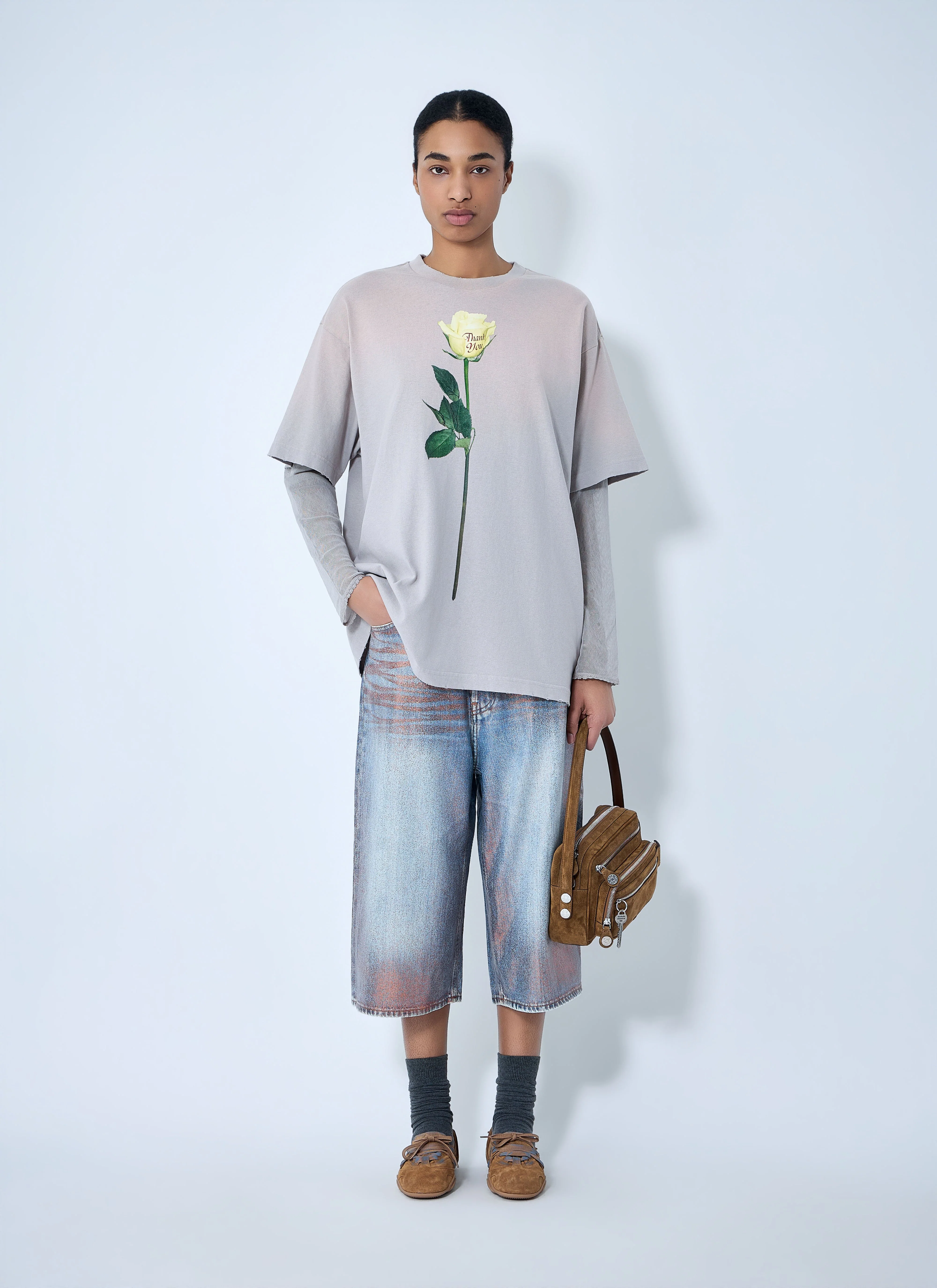 Acne Studios Women Denim Shorts - Image 2