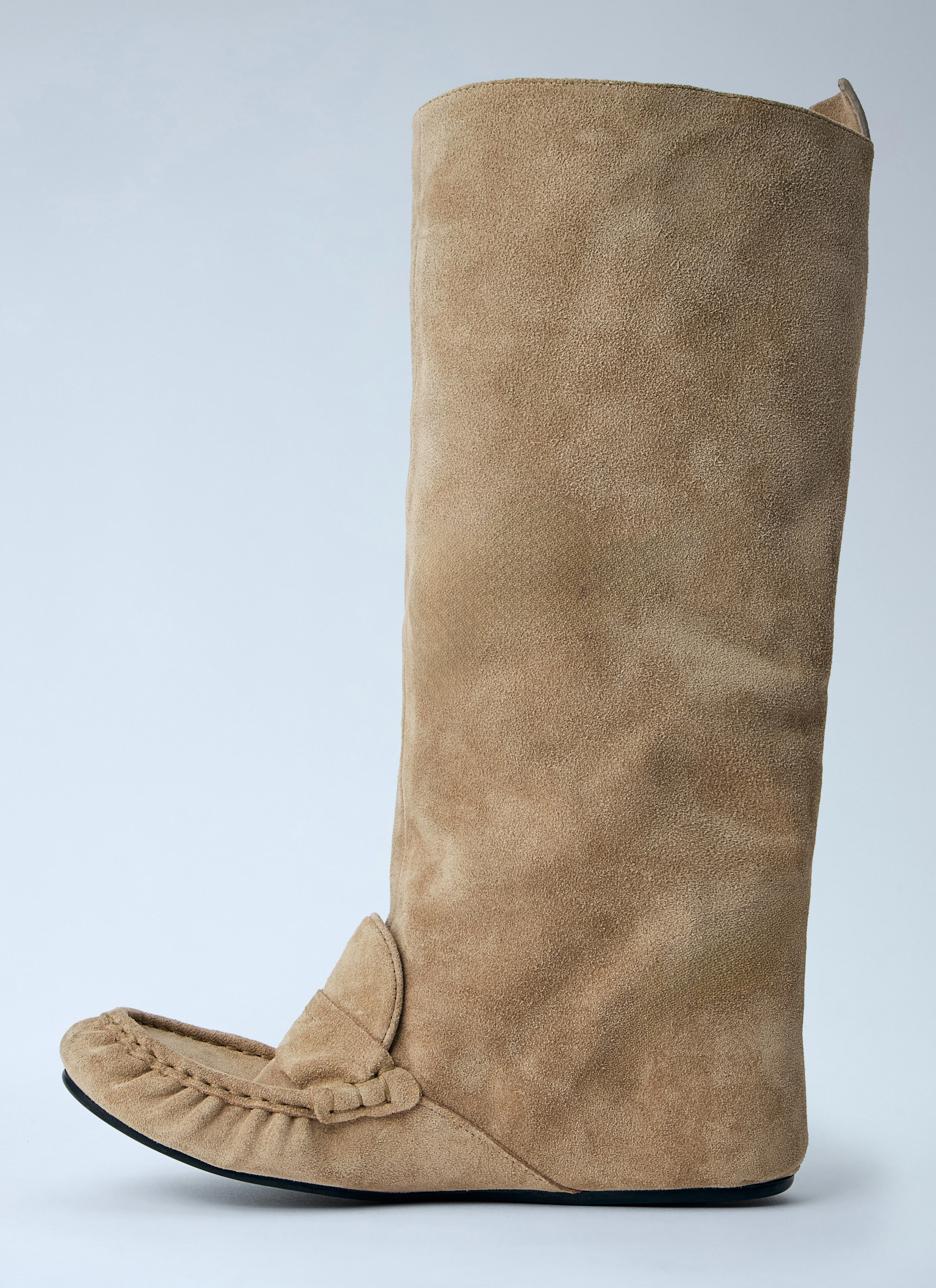 Acne Studios Women Suede Ankle Boots - Image 4