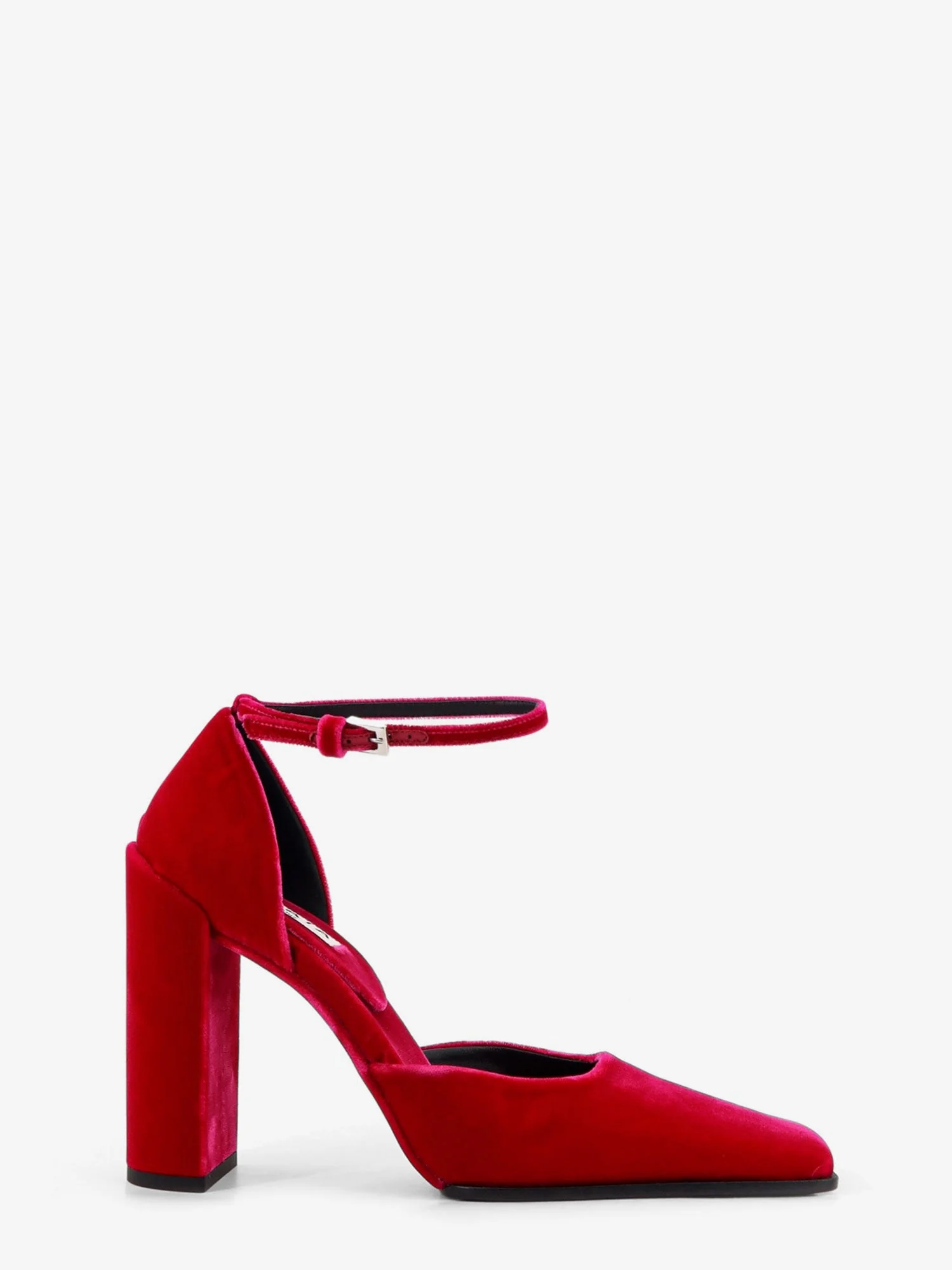 Alaia Women D' Orsay 90 Velvet Decollete