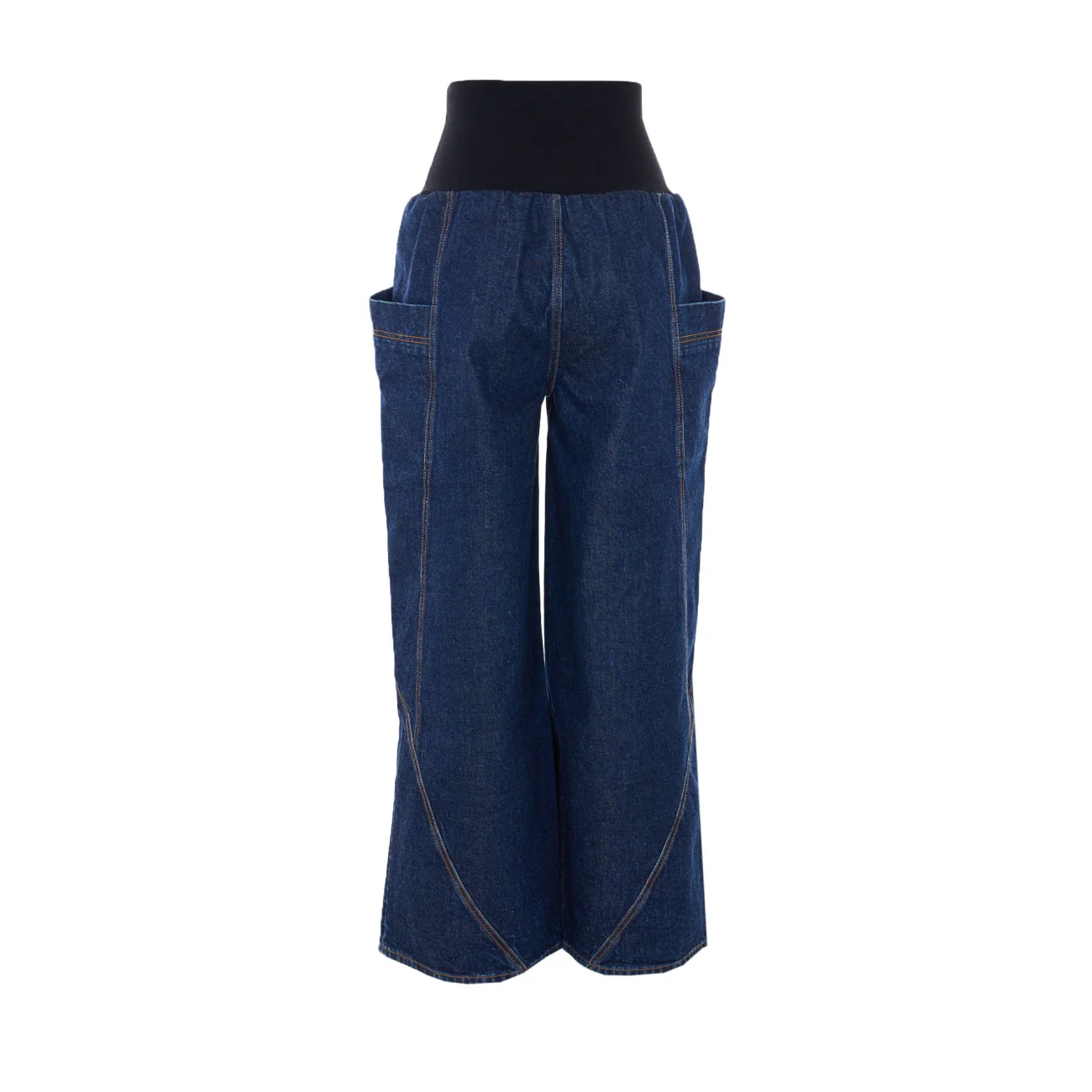 Alaia Women Denim Sweatpants - Image 2