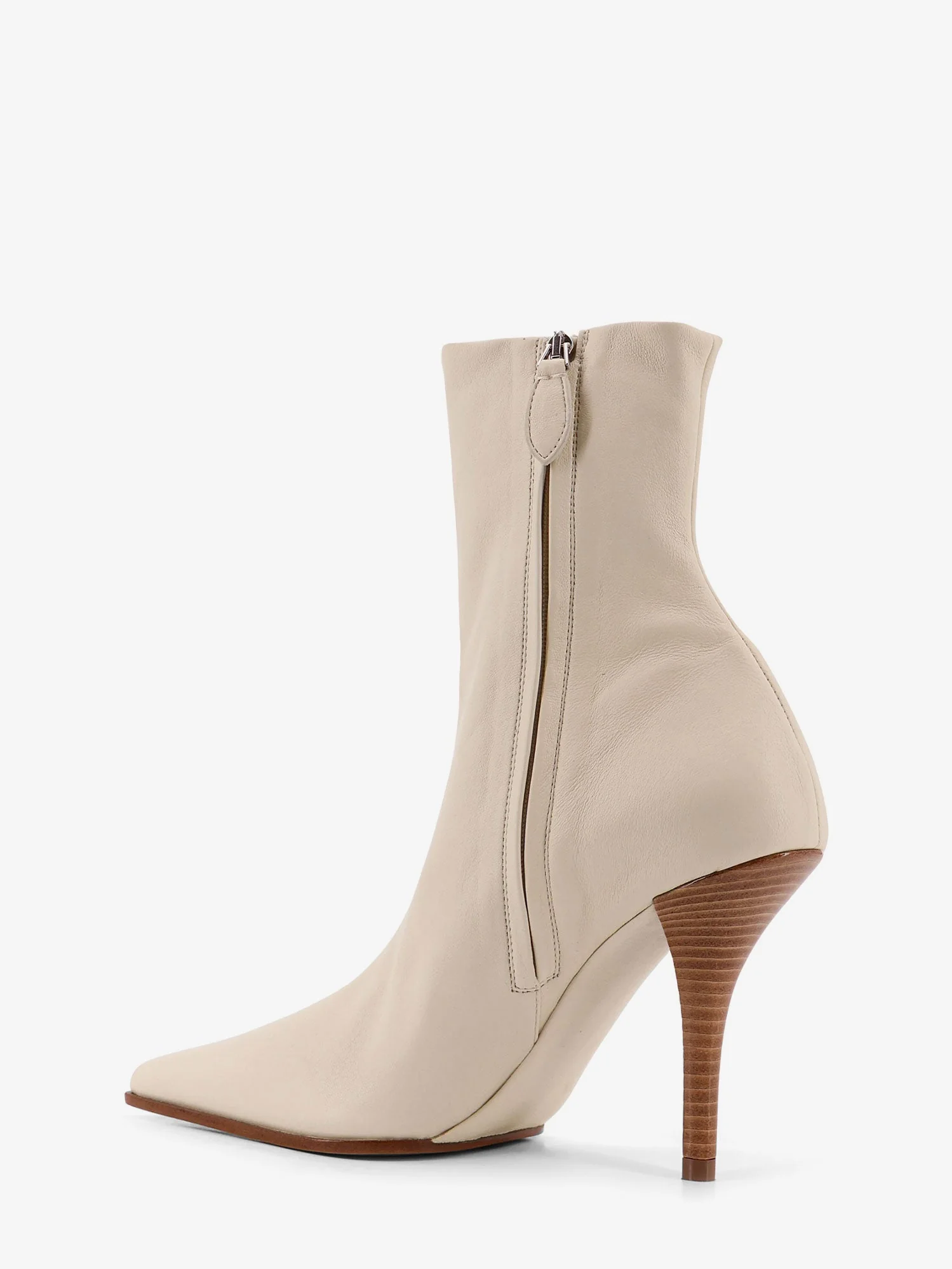 Alaia Women Leather Boots - Image 4
