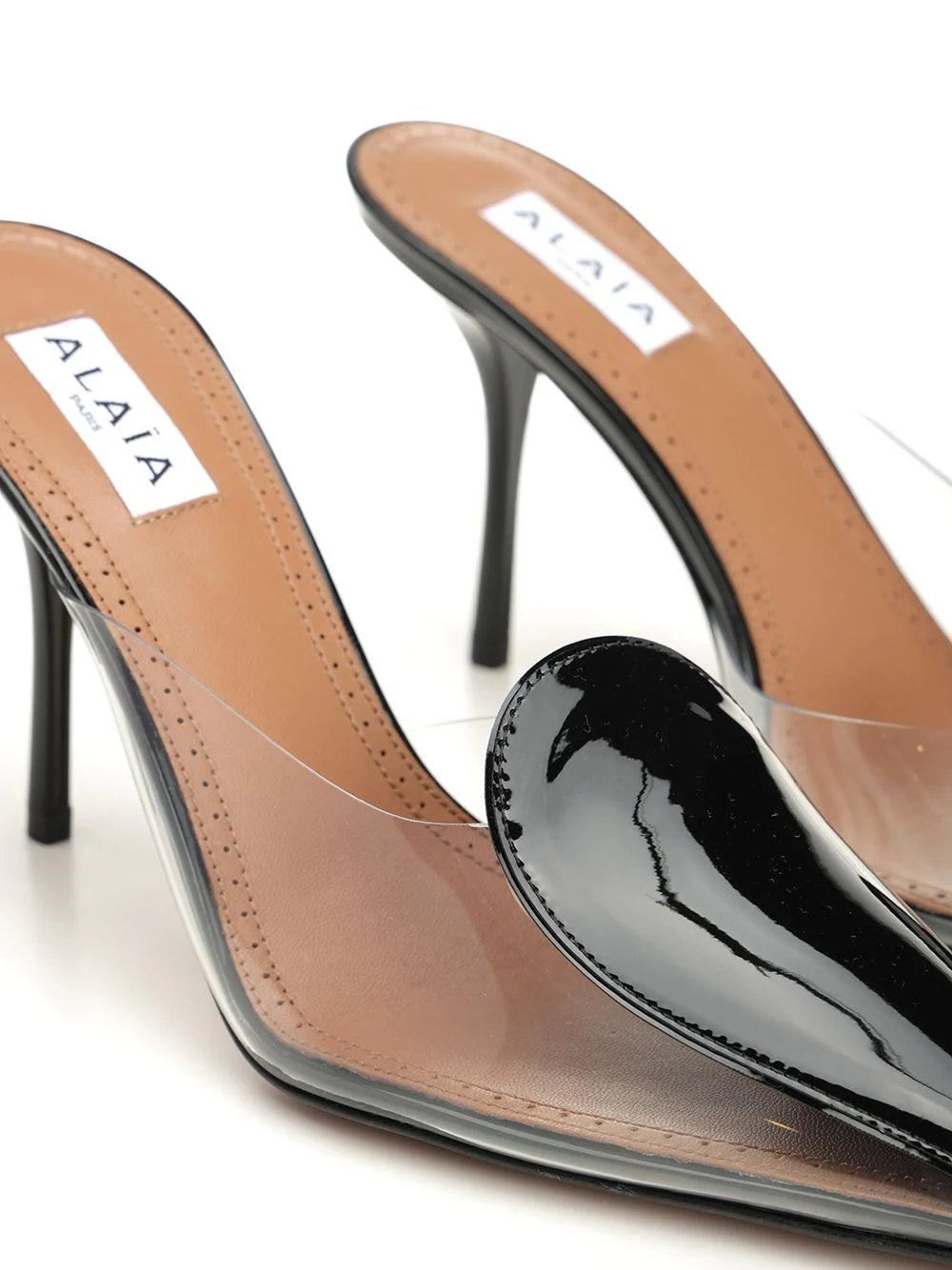 Alaïa Women Mule In Patent Leather And Pvc - Image 6