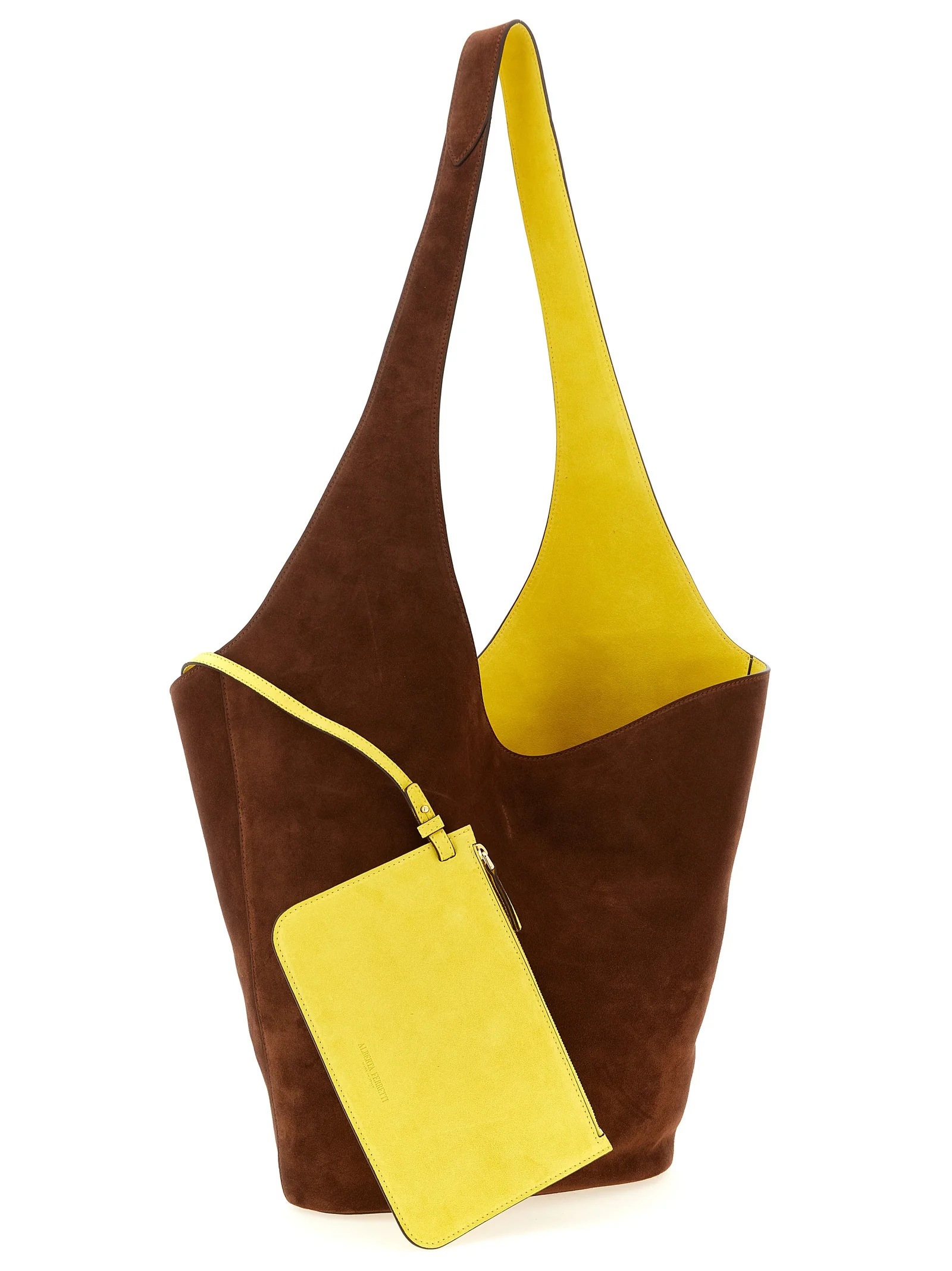 Alberta Ferretti Women Suede Shoulder Bag - Image 3