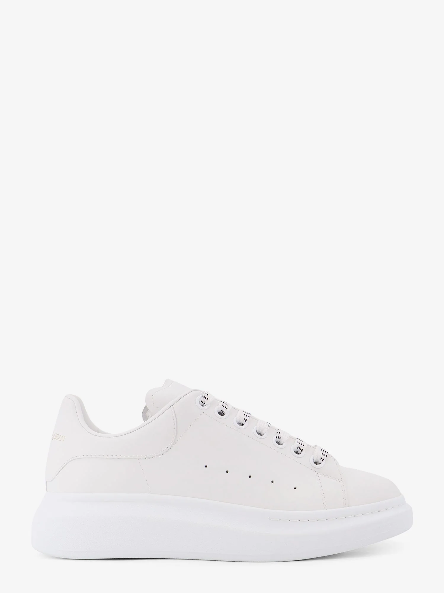 Alexander Mcqueen Men Low-Top Leather Sneakers