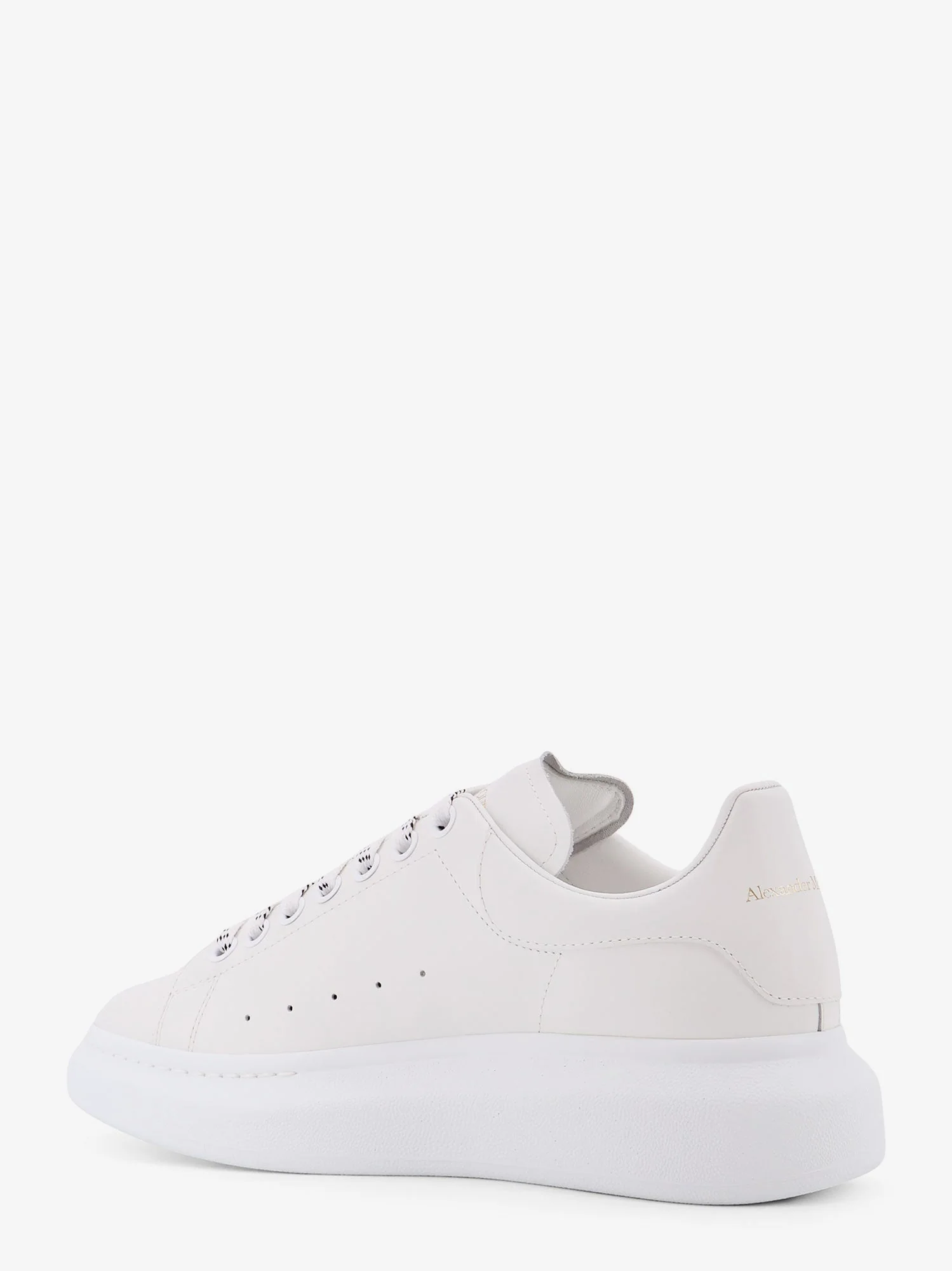 Alexander Mcqueen Men Low-Top Leather Sneakers - Image 3