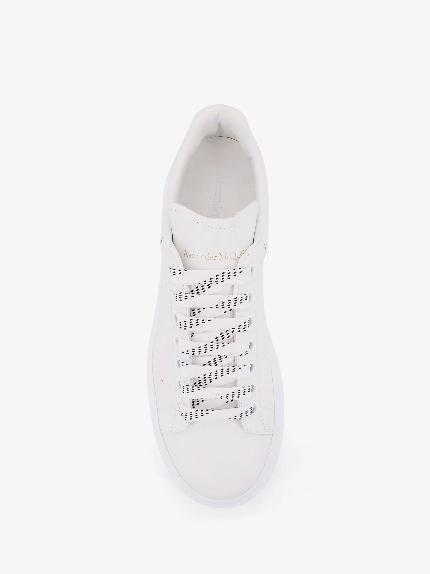 Alexander Mcqueen Men Low-Top Leather Sneakers - Image 5