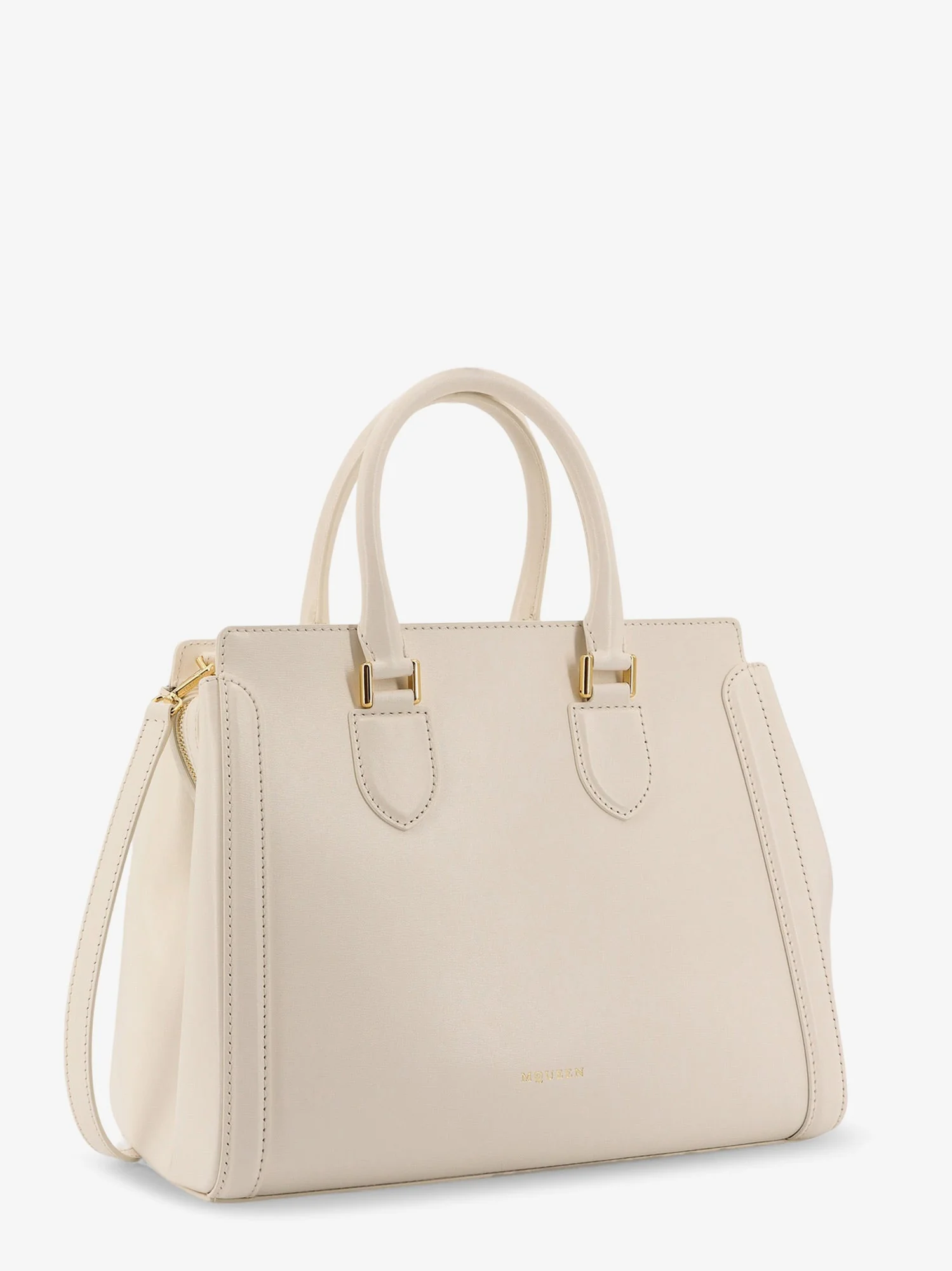 Alexander Mcqueen Women Birdee Large Leather Shoulder Bag - Image 3