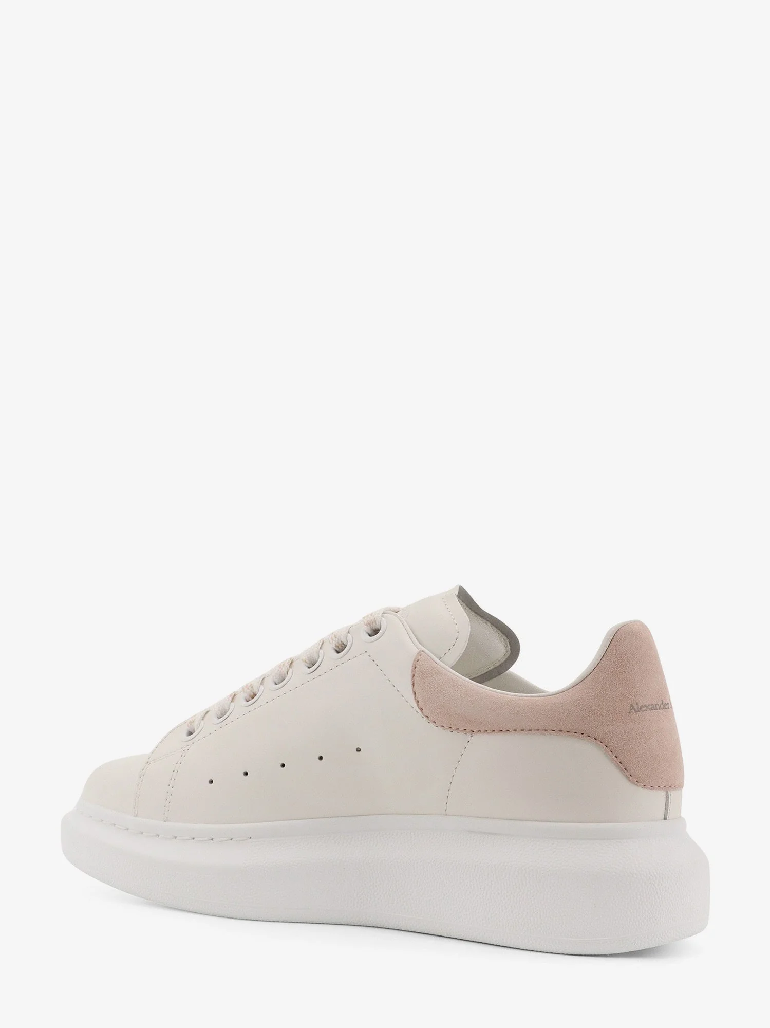 Alexander Mcqueen Women Oversized Leather Sneakers - Image 3