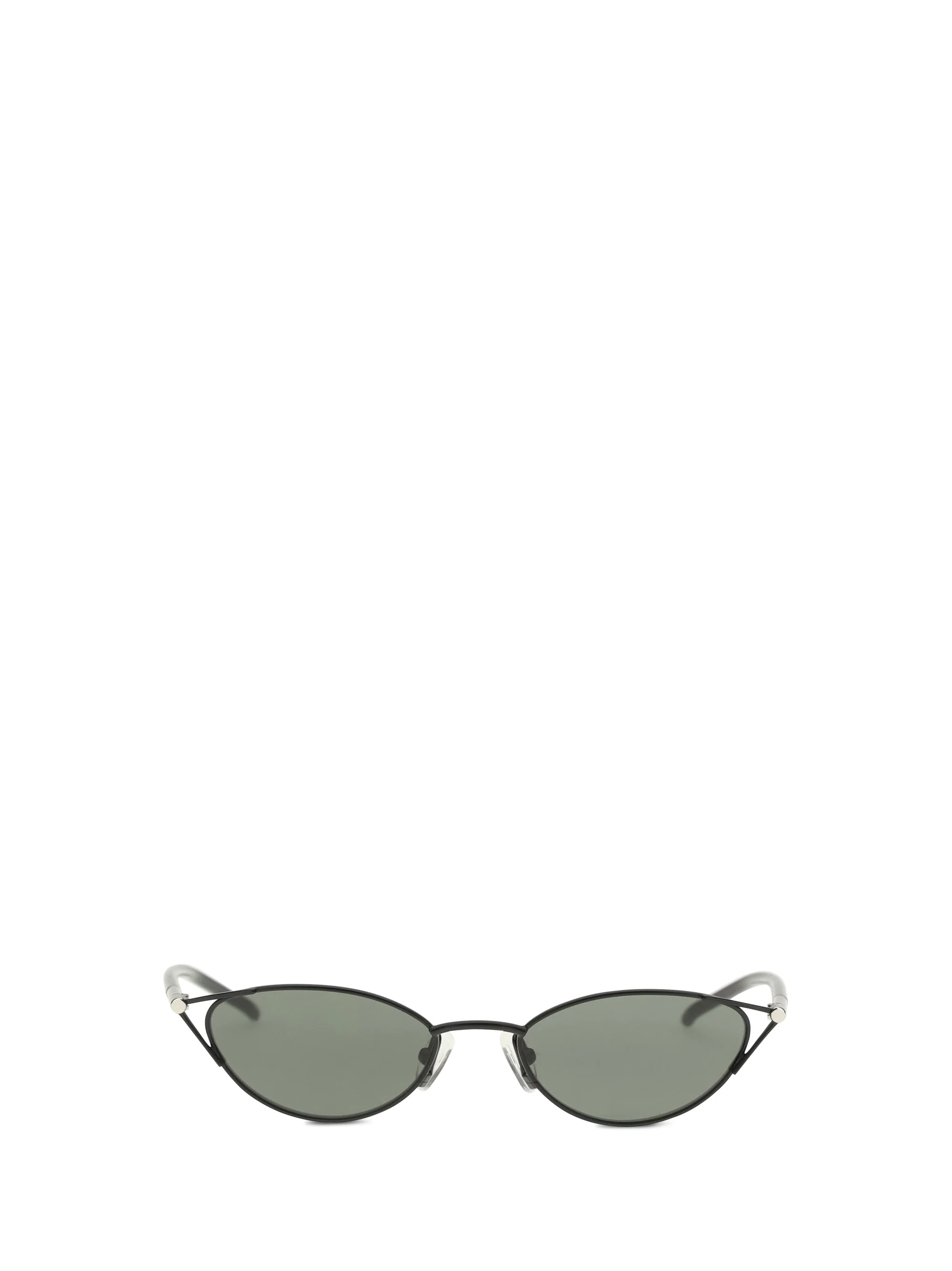 Alexander Mcqueen Women Slim Cat-Eye Sunglasses With T-Bar