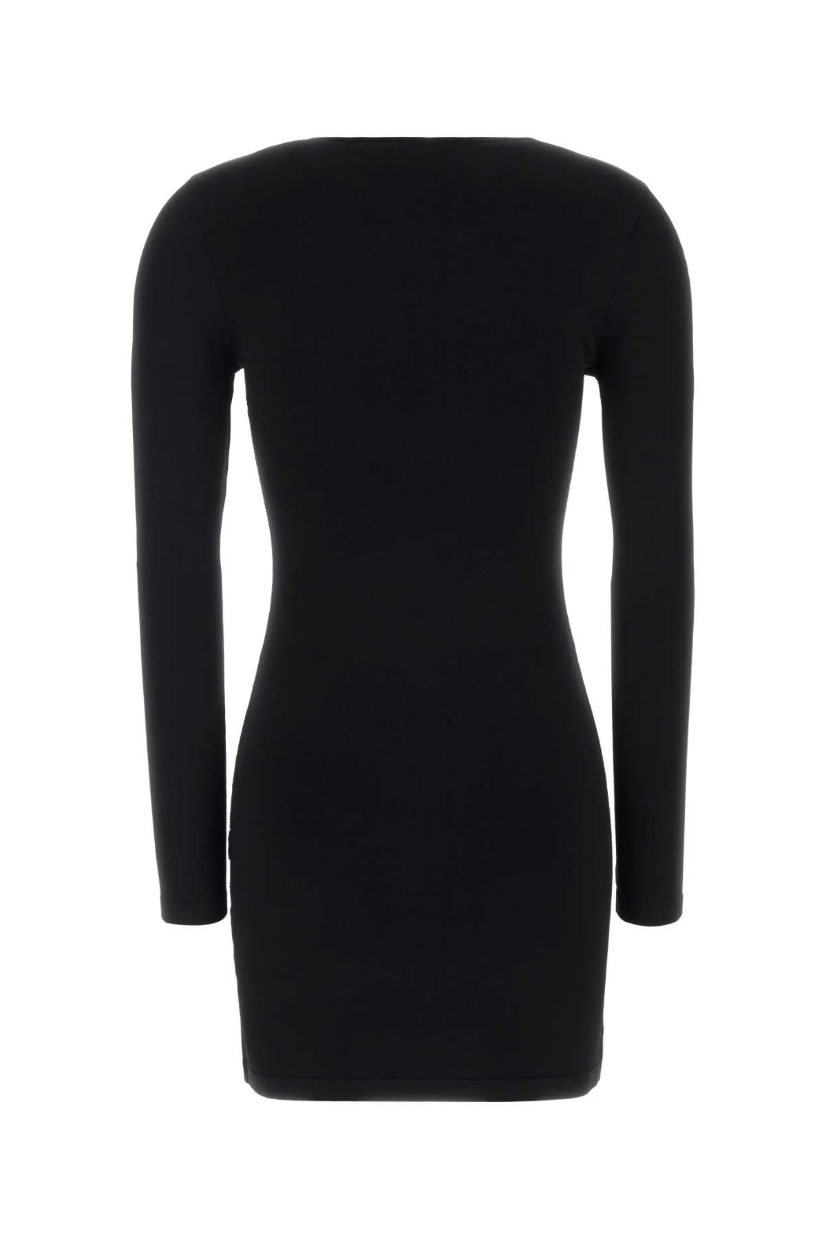 Alexander Wang Women Black Stretch Viscose Blend Mini Dress - Image 2