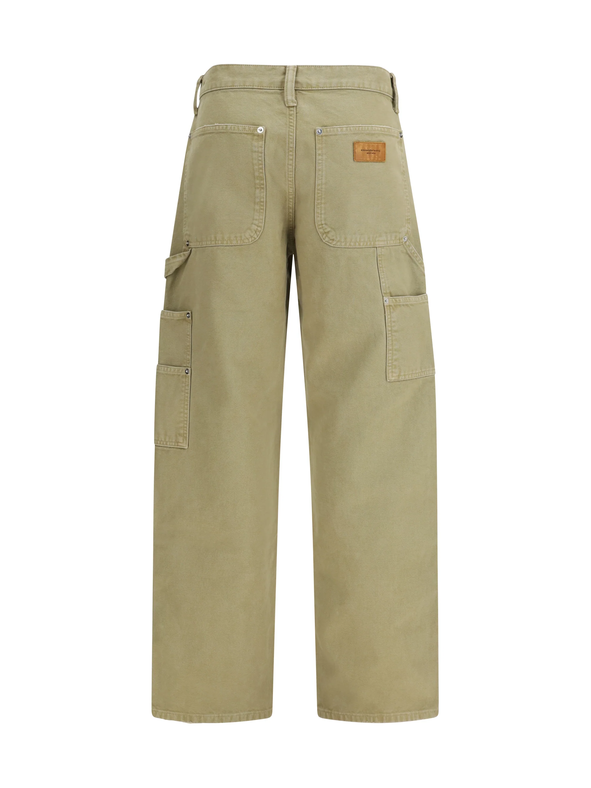 Alexander Wang Women Zip Carpenter Pants - Image 2