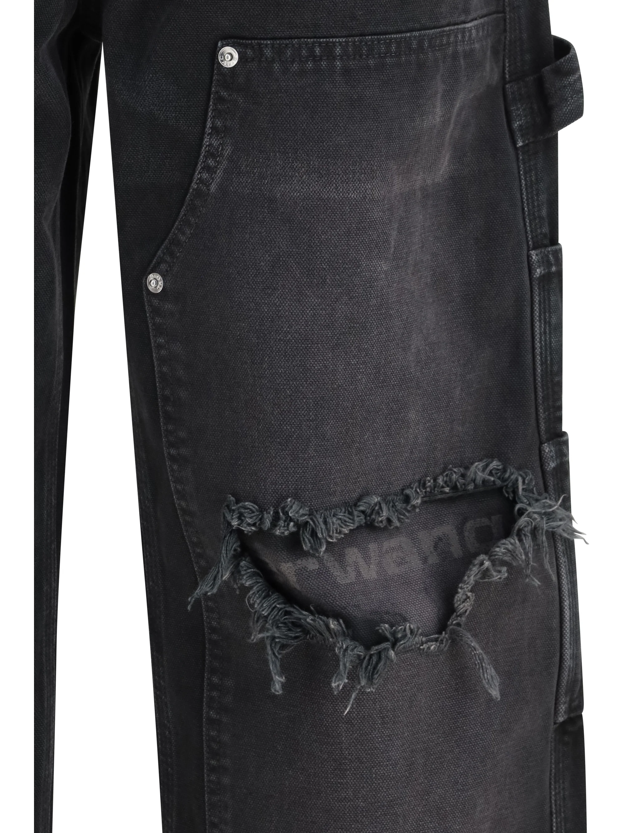 Alexander Wang Women Zip Carpenter Pants - Image 3