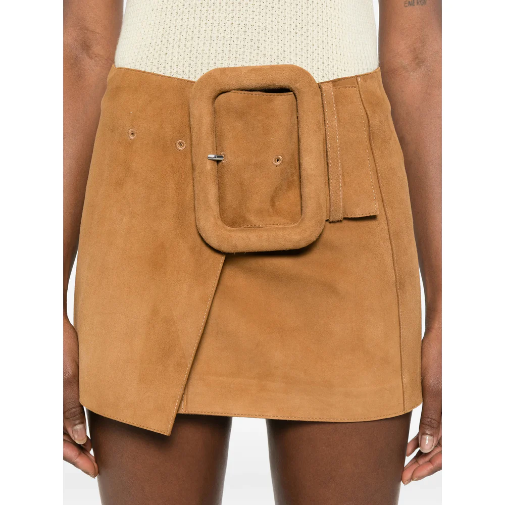 Ami Paris Brown Skirts - A-Line Skirts Women - Image 2