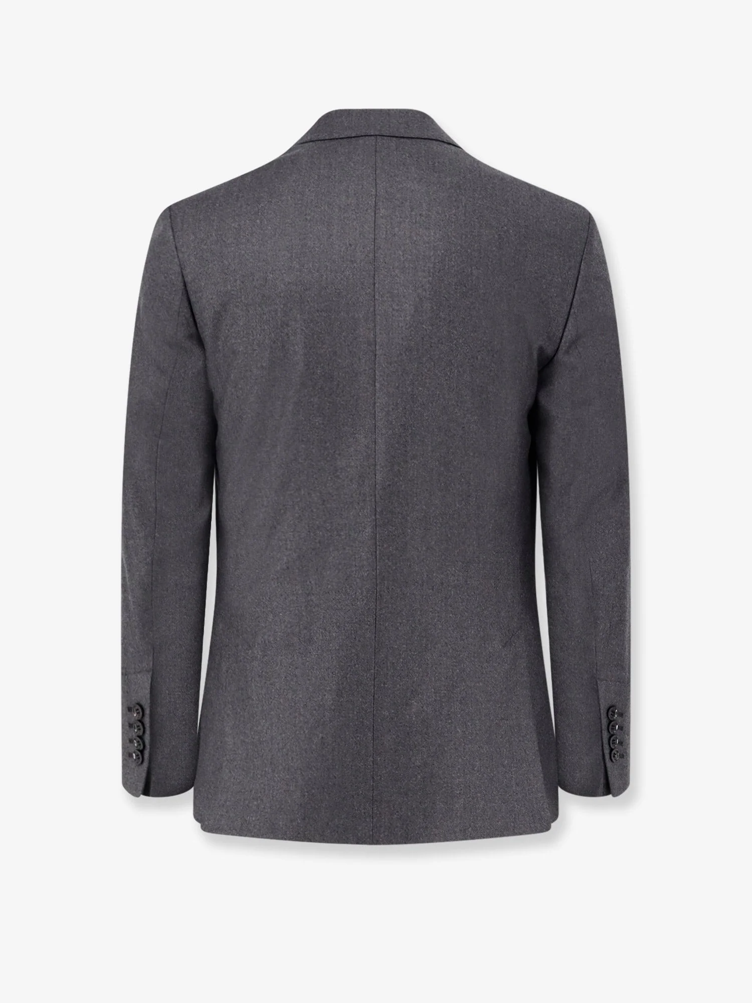 Ami Paris Men Double-Breasted Virgin Wool Blazer - Image 2