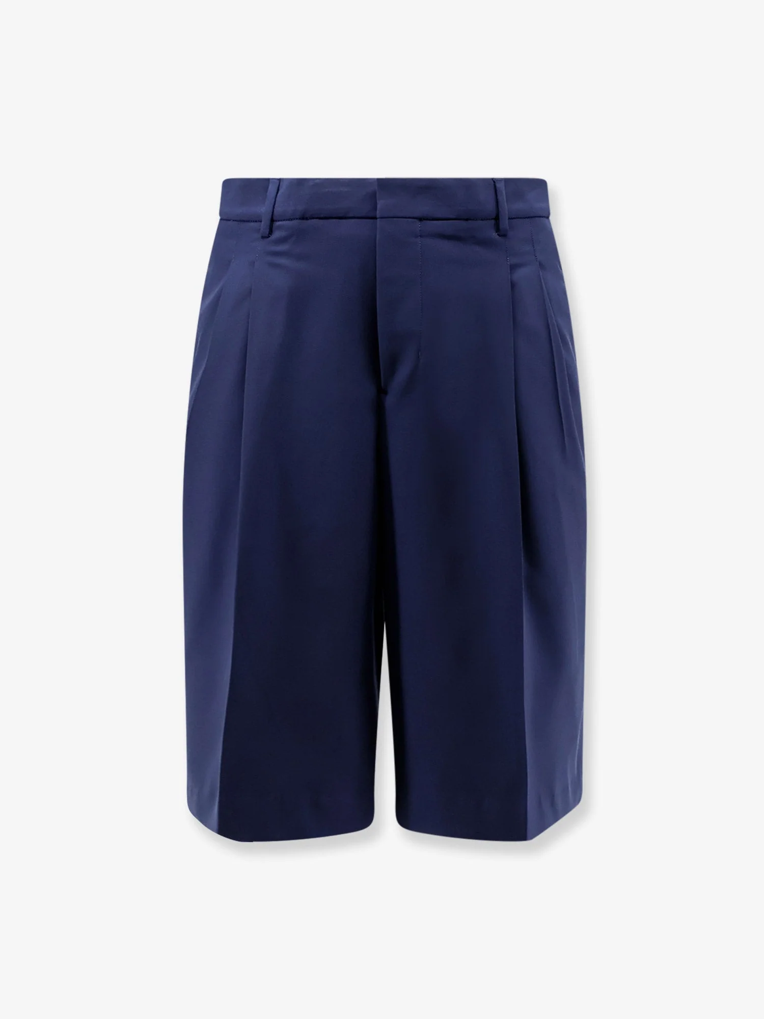 Ami Paris Men Virgin Wool Shorts