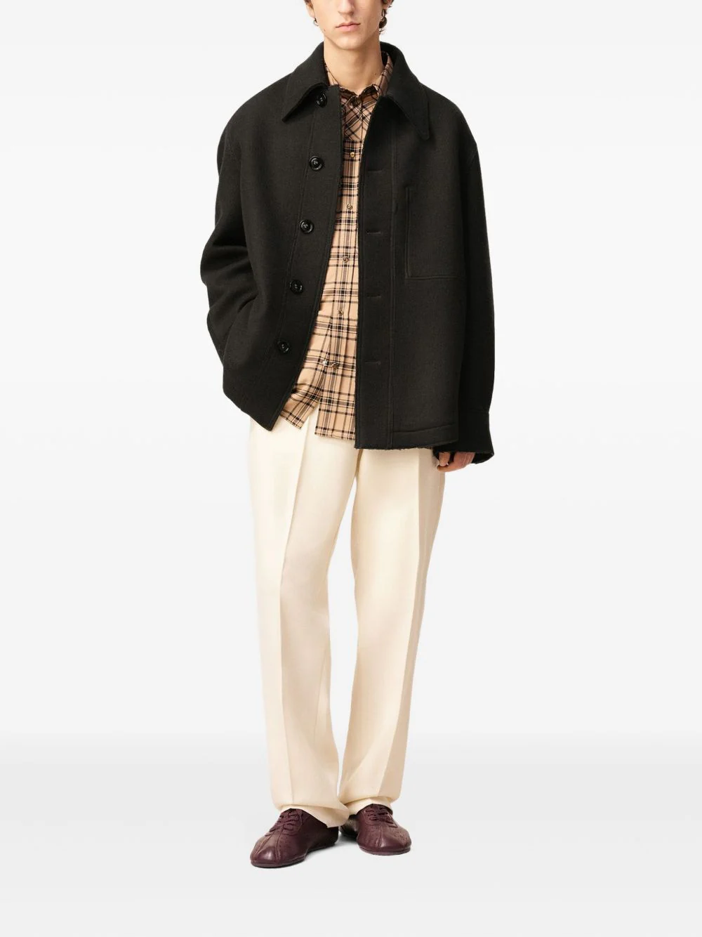 Ami Paris Men Wool Jacket - Image 6