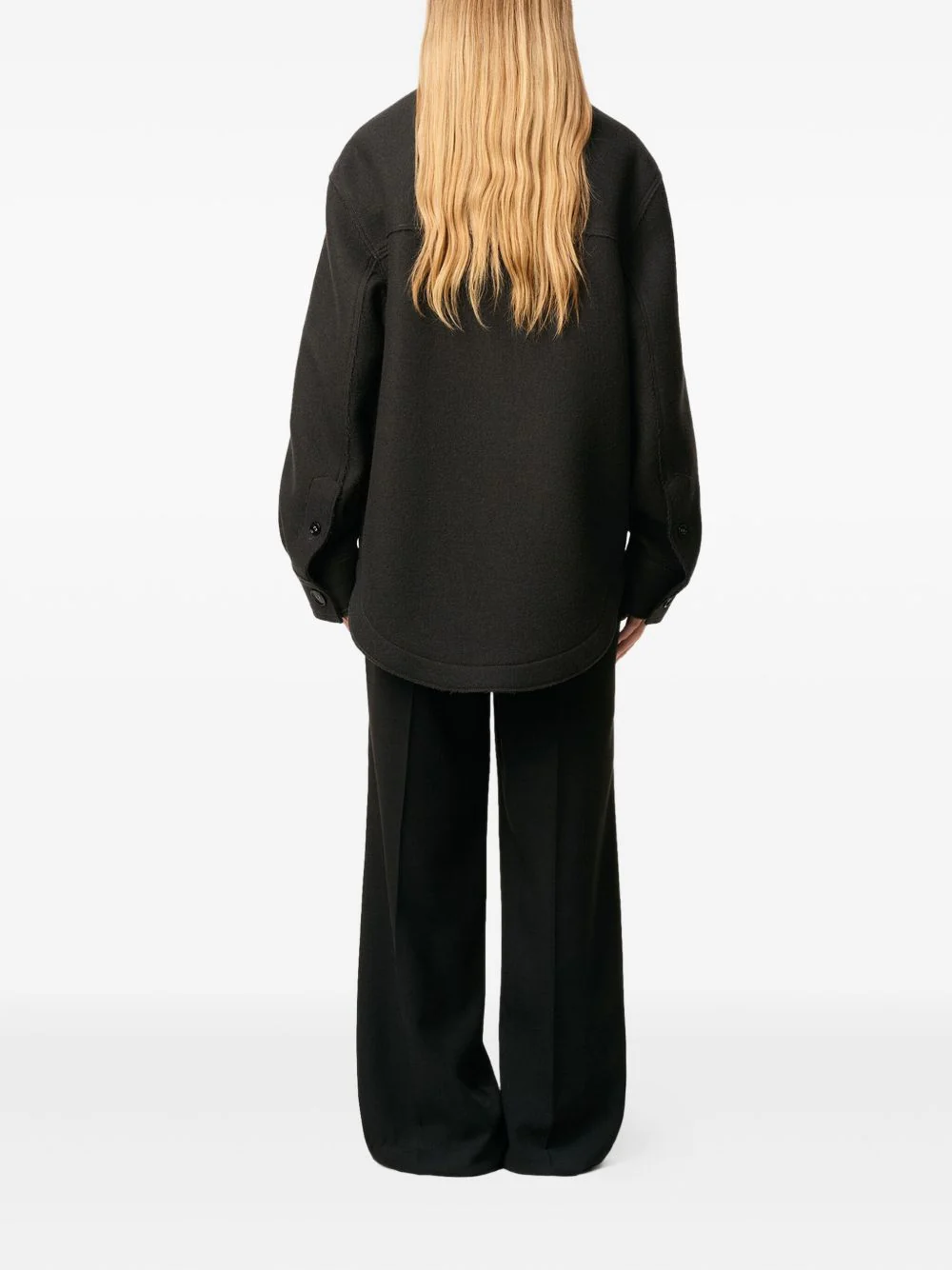 Ami Paris Men Wool Jacket - Image 7