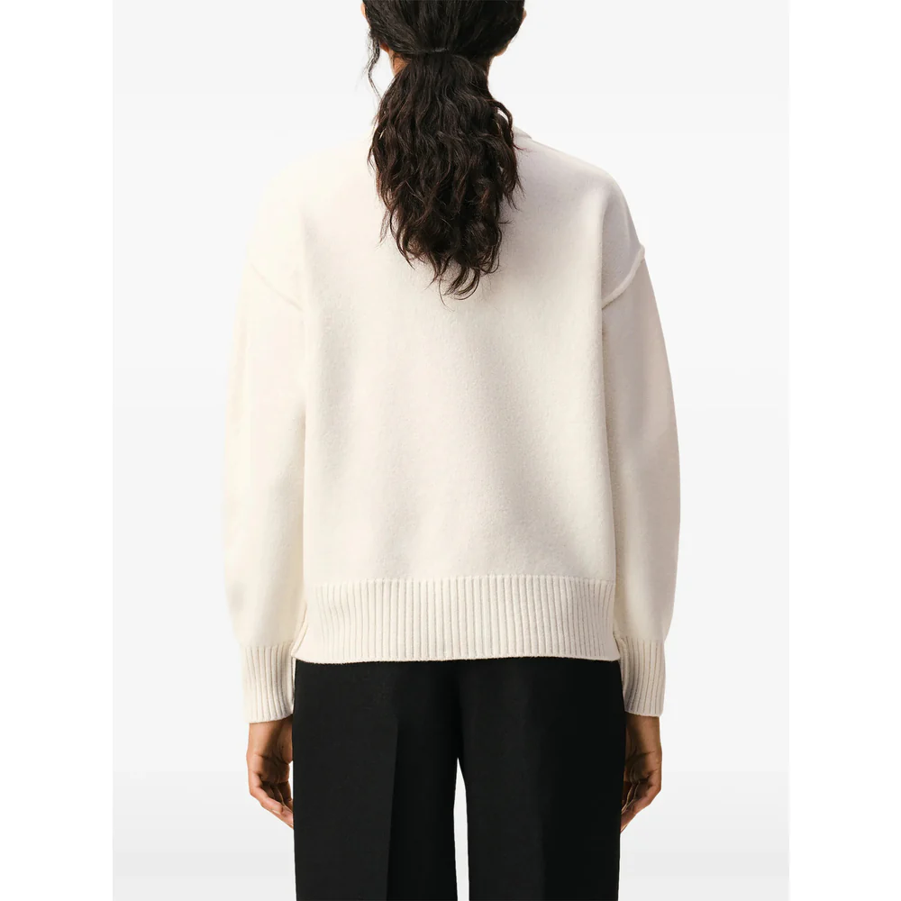 Ami Paris Neutrals Sweaters & Knitwear - Cardigans Men - Image 5