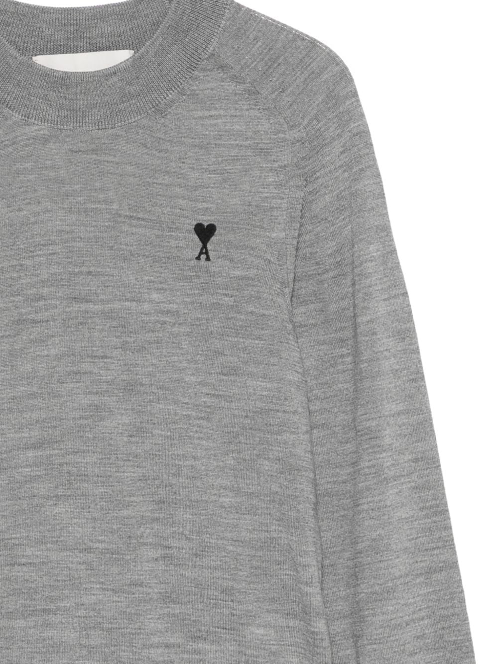 Ami Paris Women Ami De Coeur Wool Sweater - Image 3