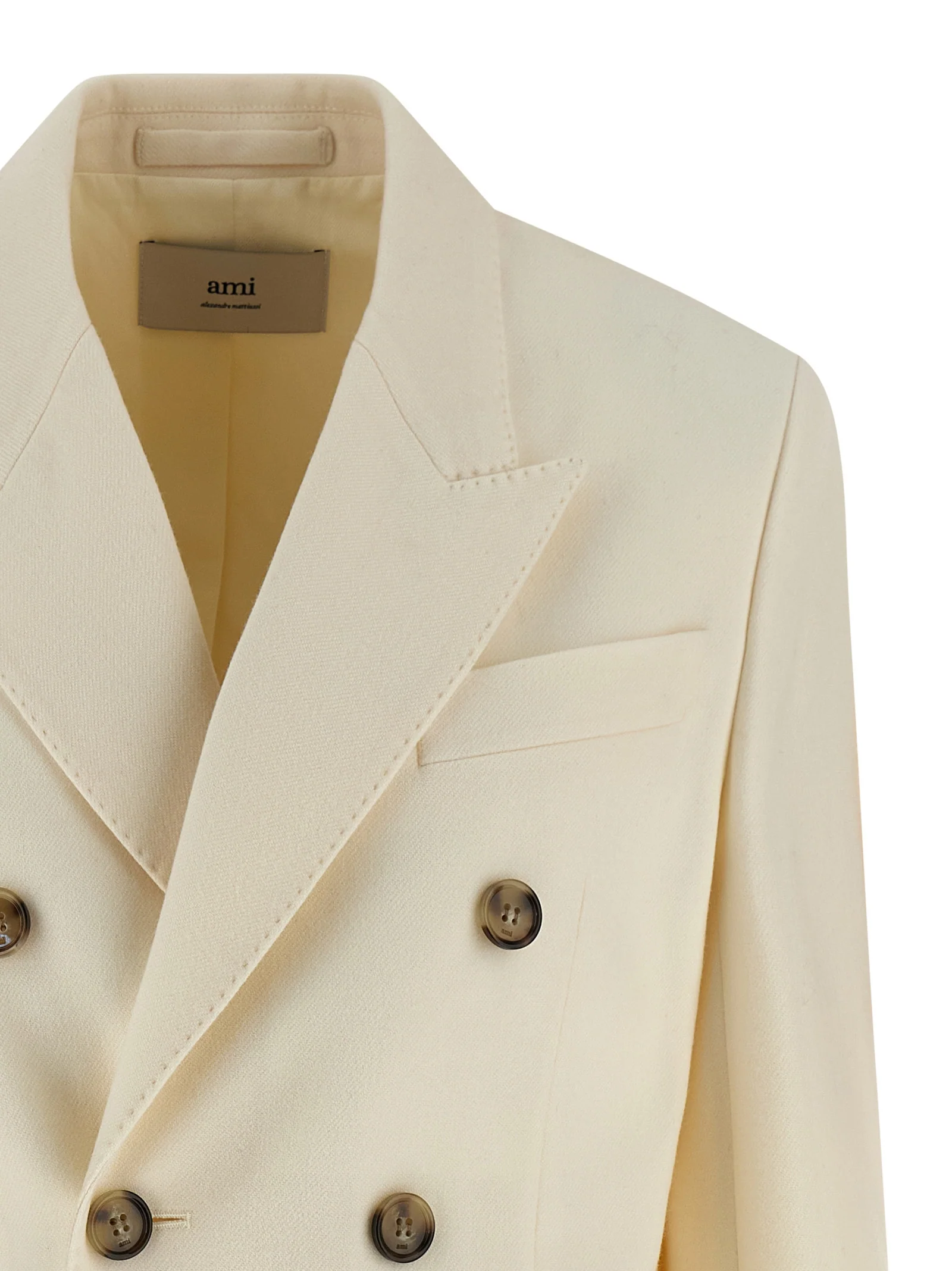 Ami Paris Women Wool Blazer - Image 3