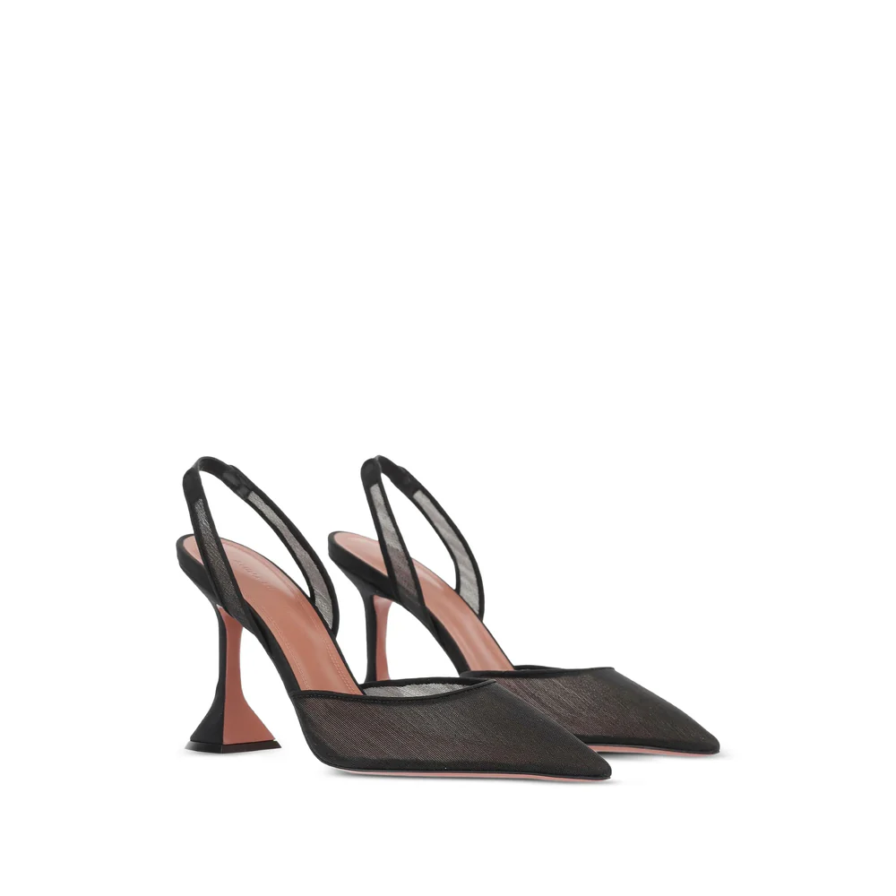 Amina Muaddi Black Pumps Women - Image 4