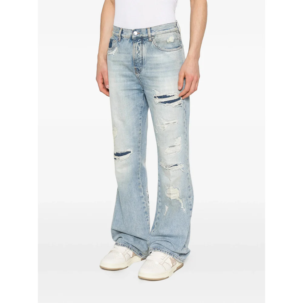Amiri Blue Denim - Bootcut Jeans Men - Image 4