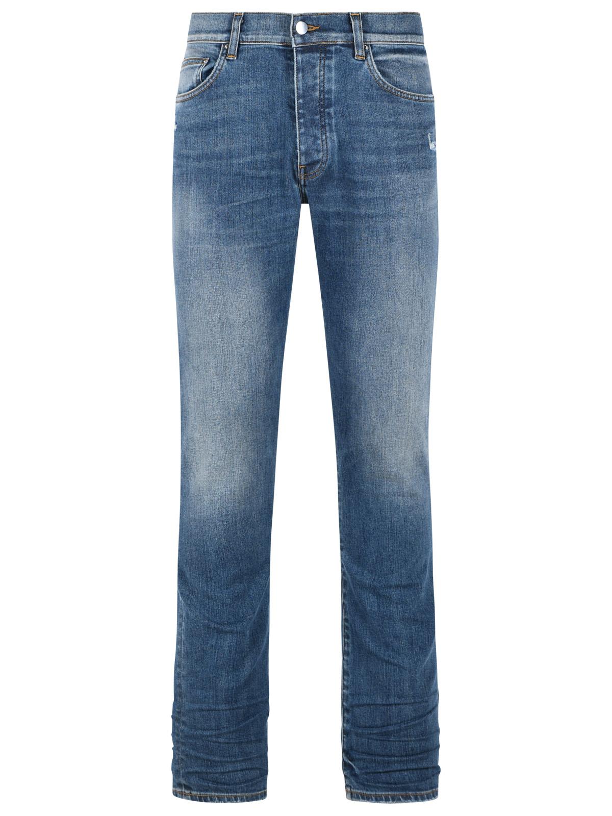 Amiri 'Stack' Blue Cotton Jeans Men