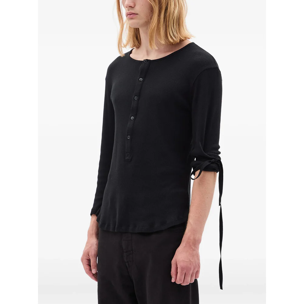 Ann Demeulemeester Black T-Shirts & Vests - T-Shirts Men - Image 3