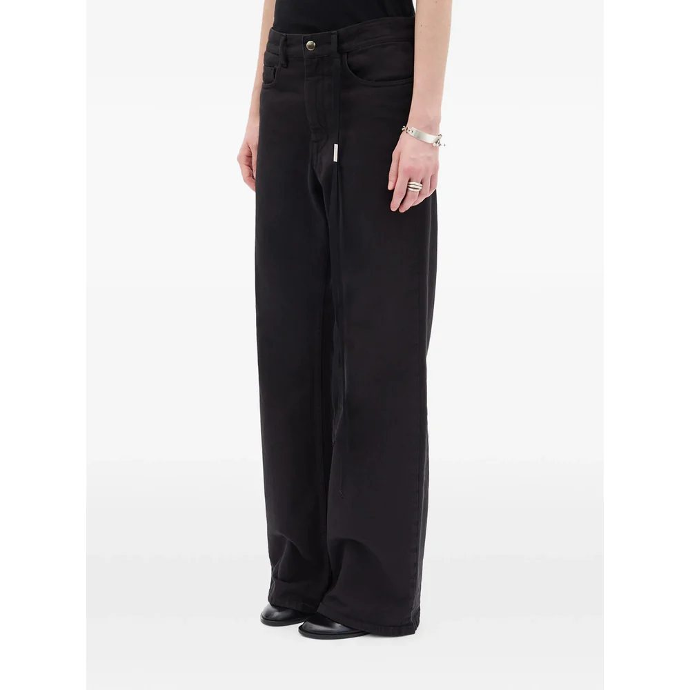 Ann Demeulemeester Black Trousers - Flared Trousers Women - Image 2