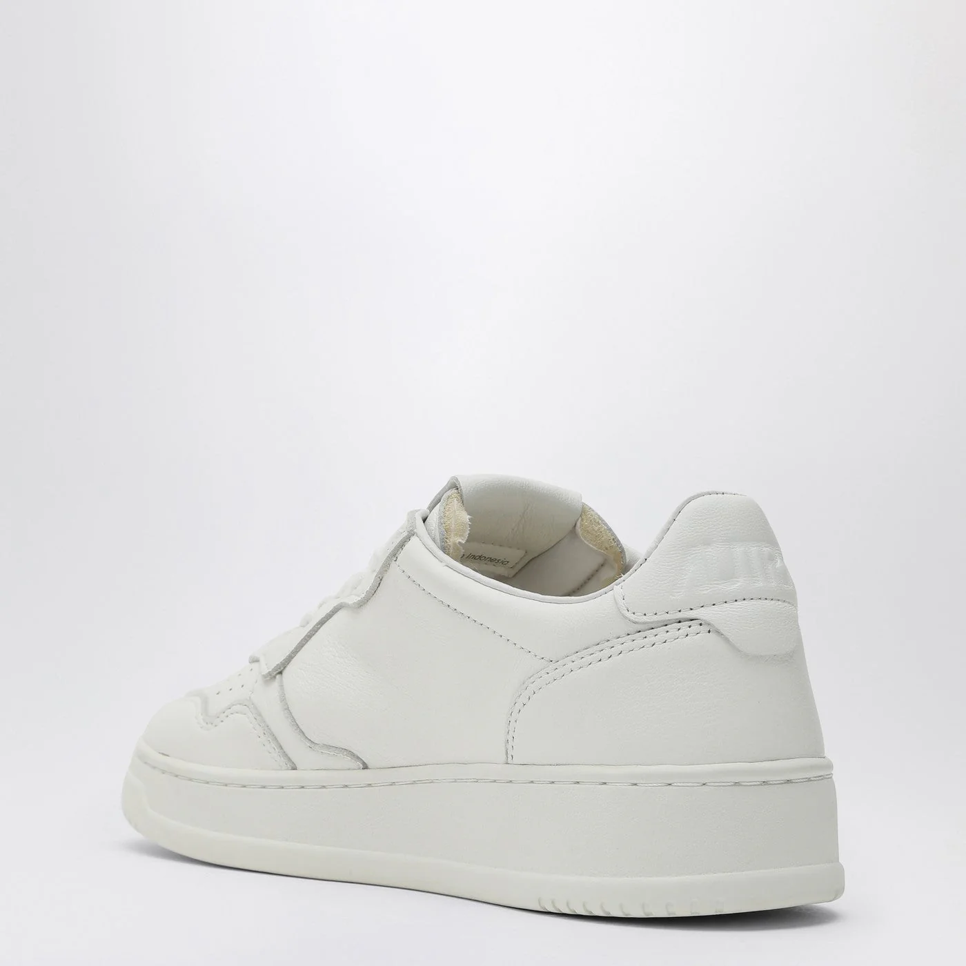 Autry Medalist Low White Goatskin Leather Sneaker Women - Image 2