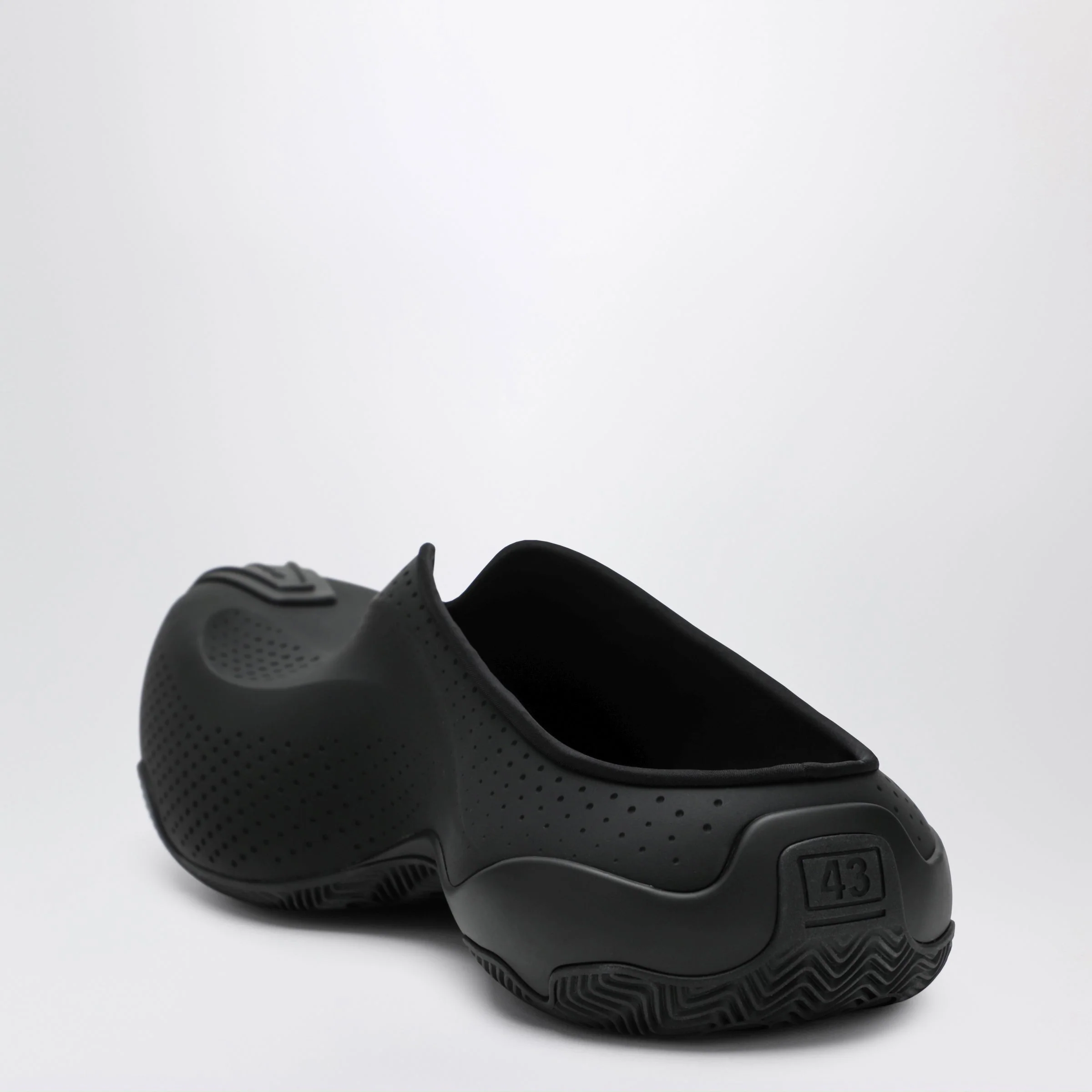 Balenciaga Basketball Mule Matte Black Sneakers Men - Image 2