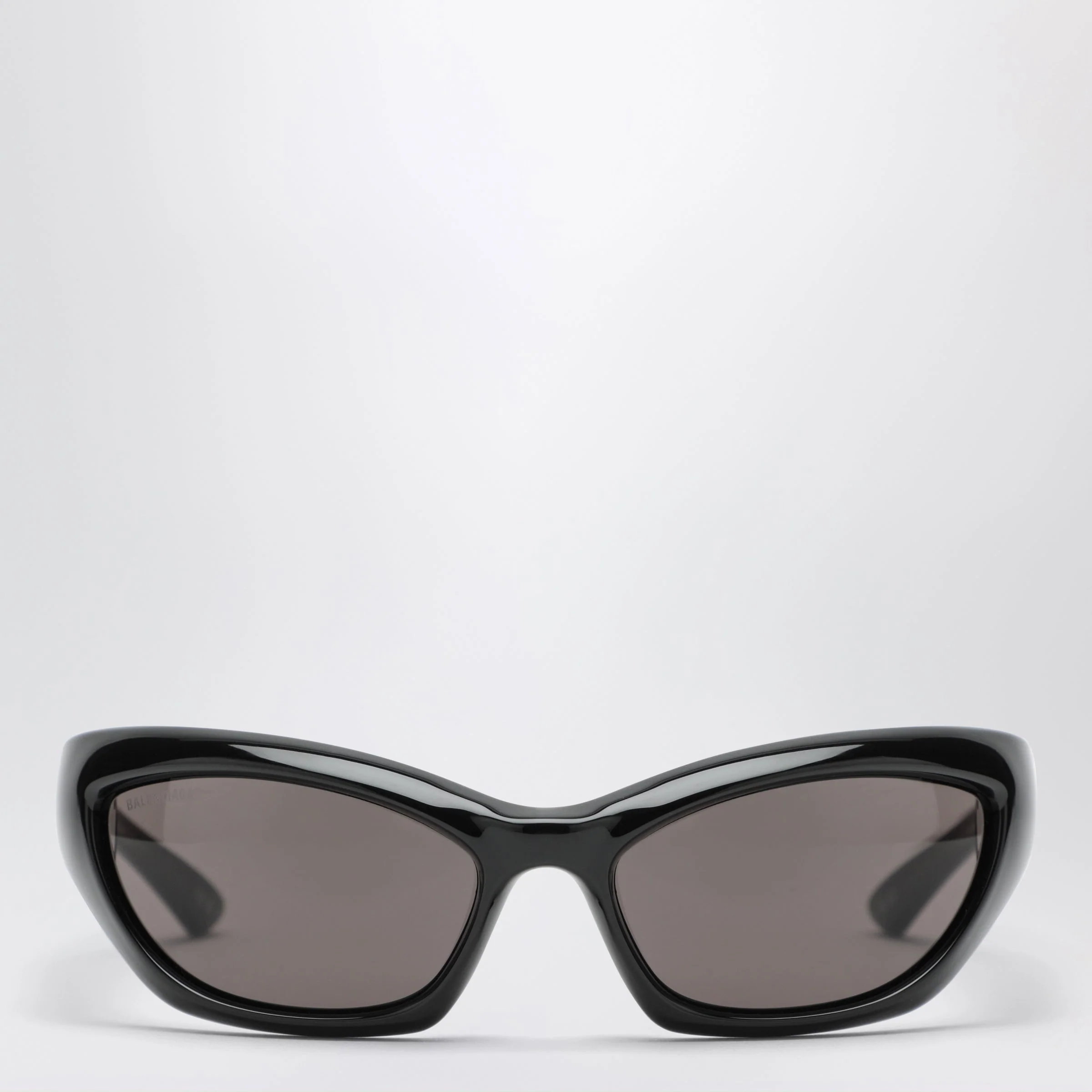 Balenciaga Black Sunglasses With Rotating Temples Women