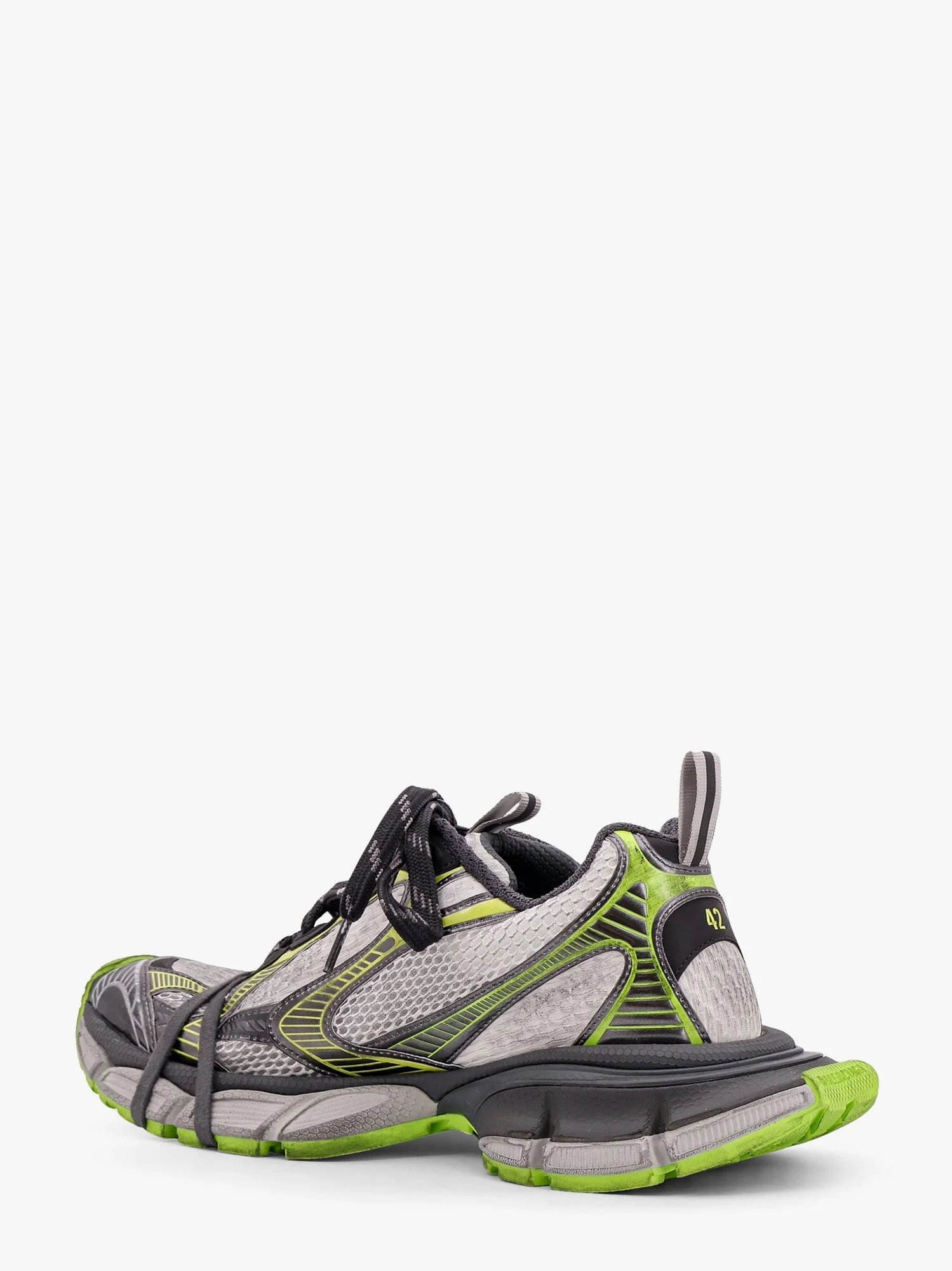 Balenciaga Men 3Xl Mesh And Polyurethane Sneakers - Image 4