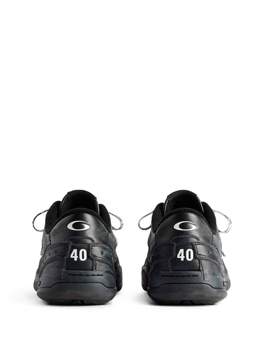 Balenciaga Men Hamptons Worn-Out Effect Sneakers - Image 2