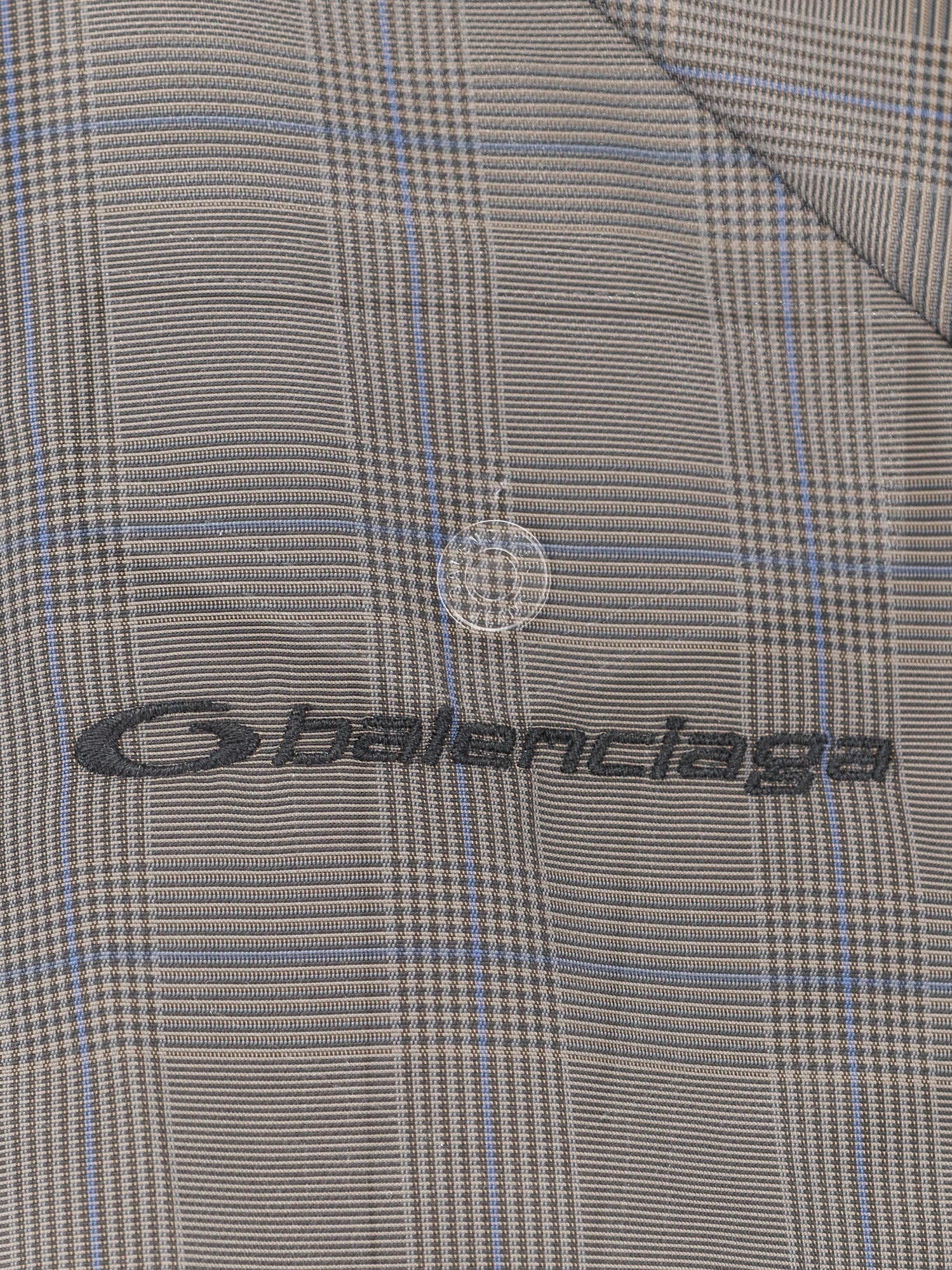 Balenciaga Men Madras Nylon Jacket - Image 5