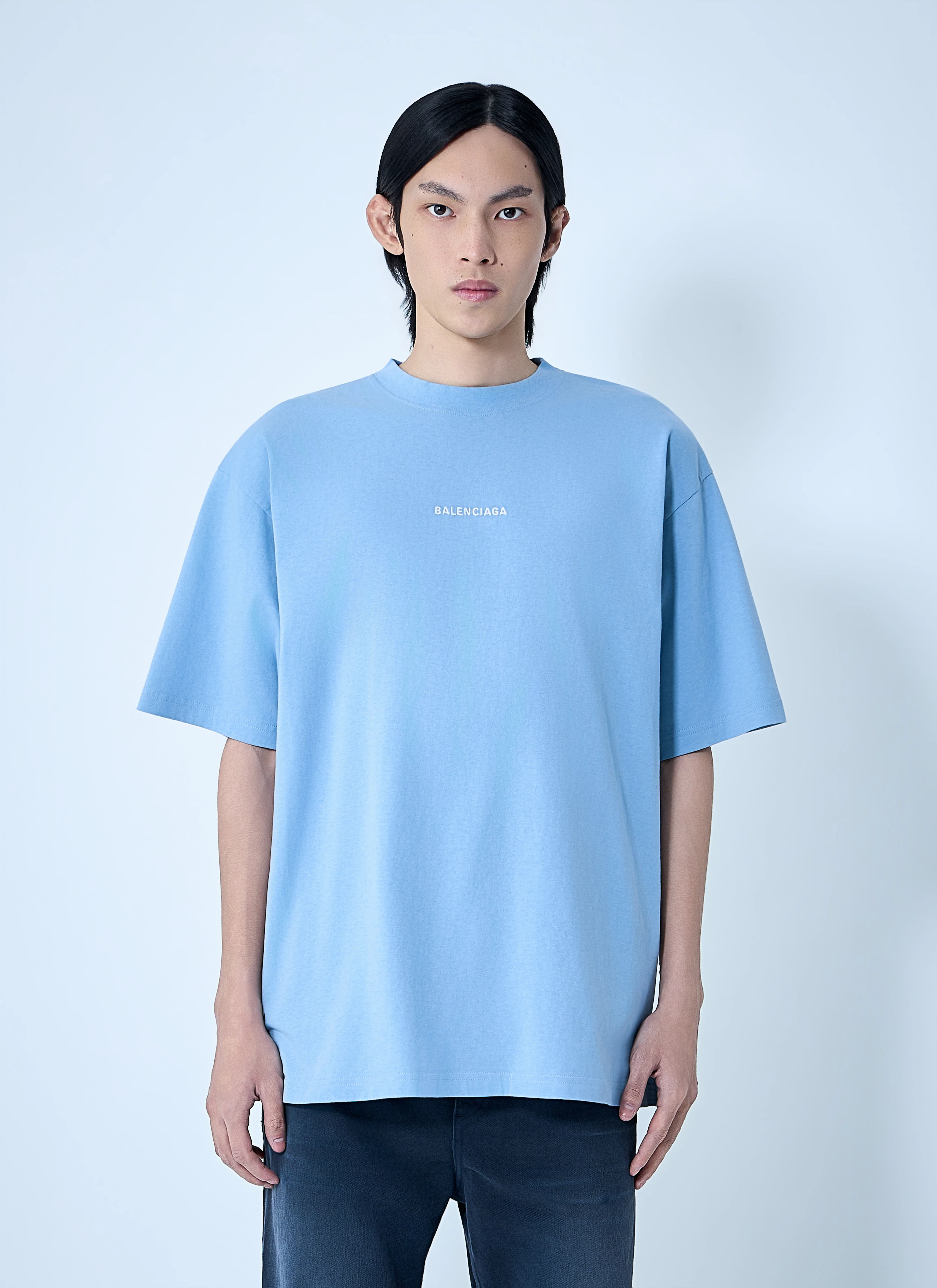 Balenciaga Men Medium Fit T-Shirt