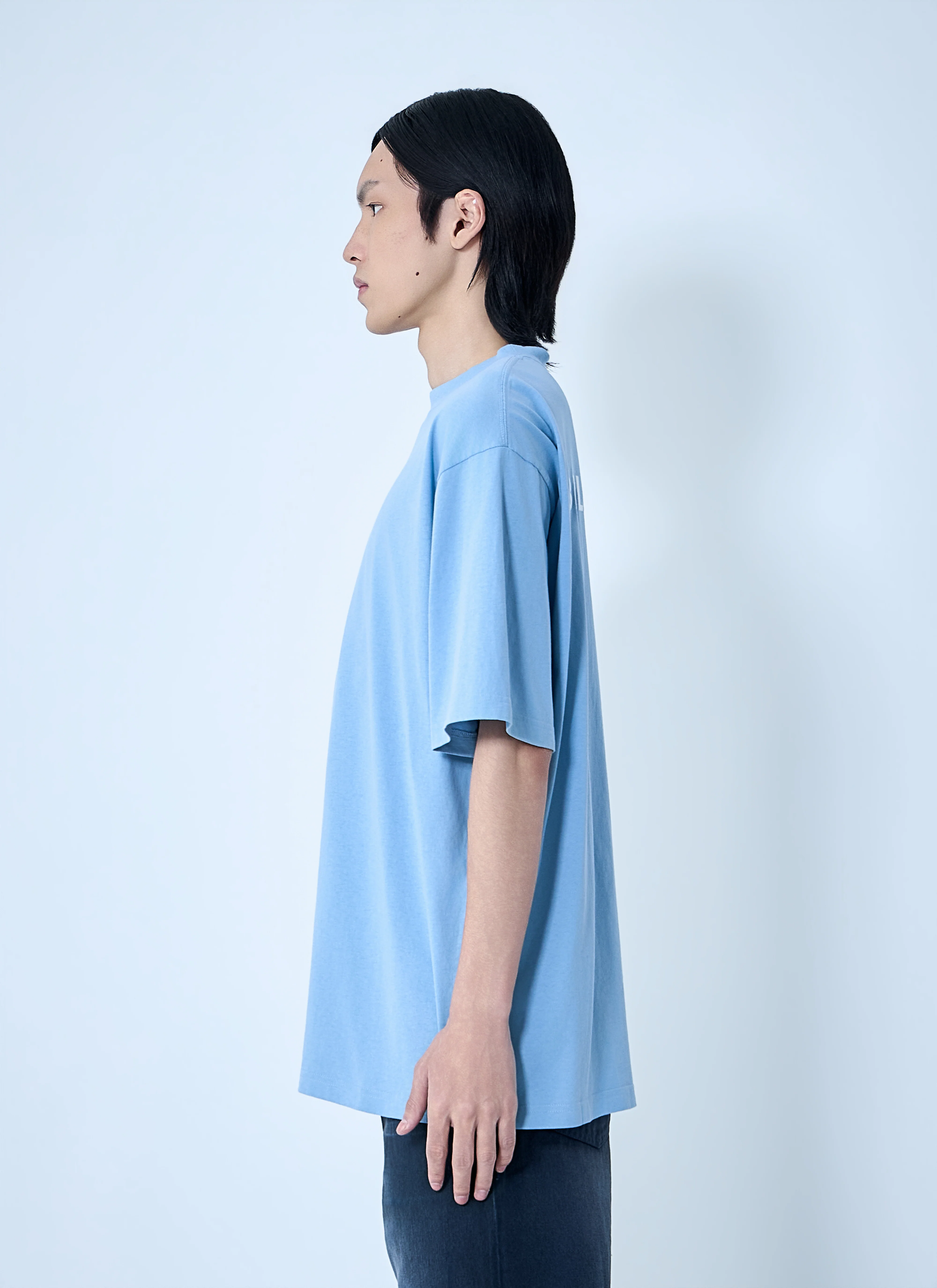 Balenciaga Men Medium Fit T-Shirt - Image 3