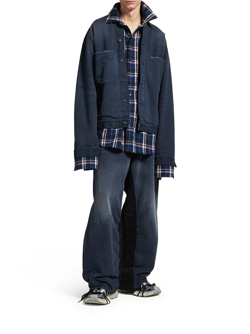 Balenciaga Men Patched Shirt-Jacket - Image 2