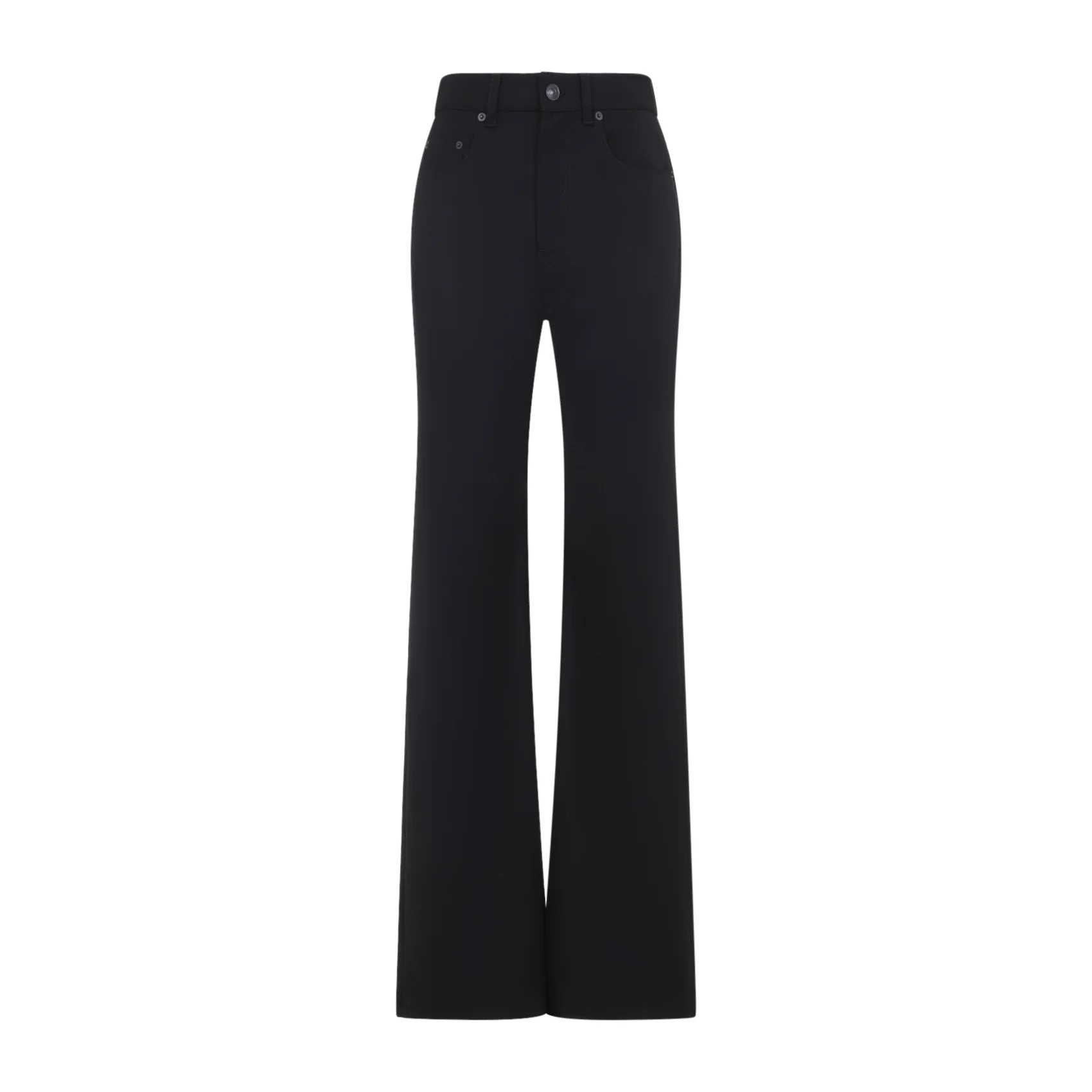 Balenciaga Straight Wool Pants Women