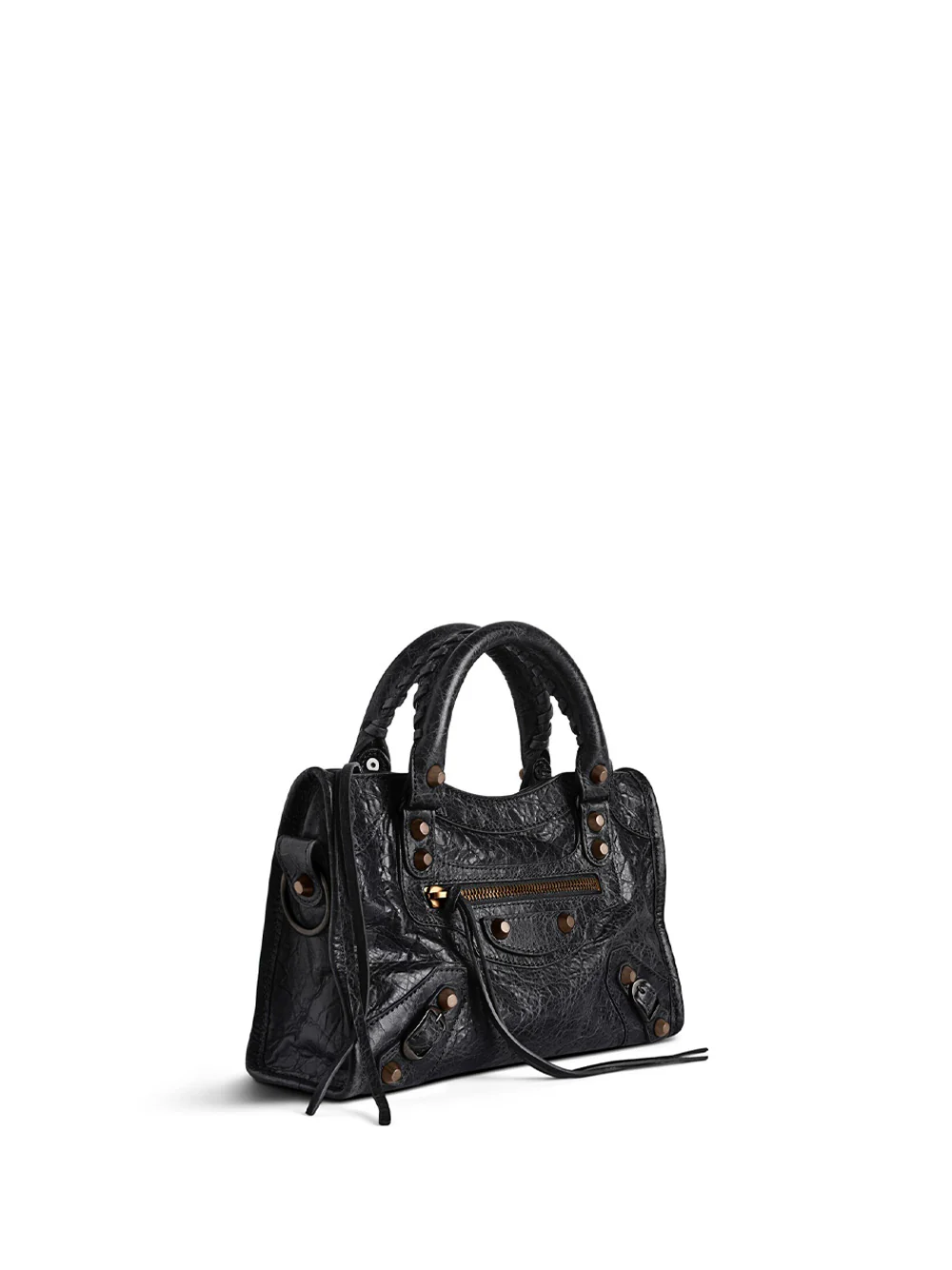 Balenciaga Women Le City Mini Arena Leather Bag - Image 3
