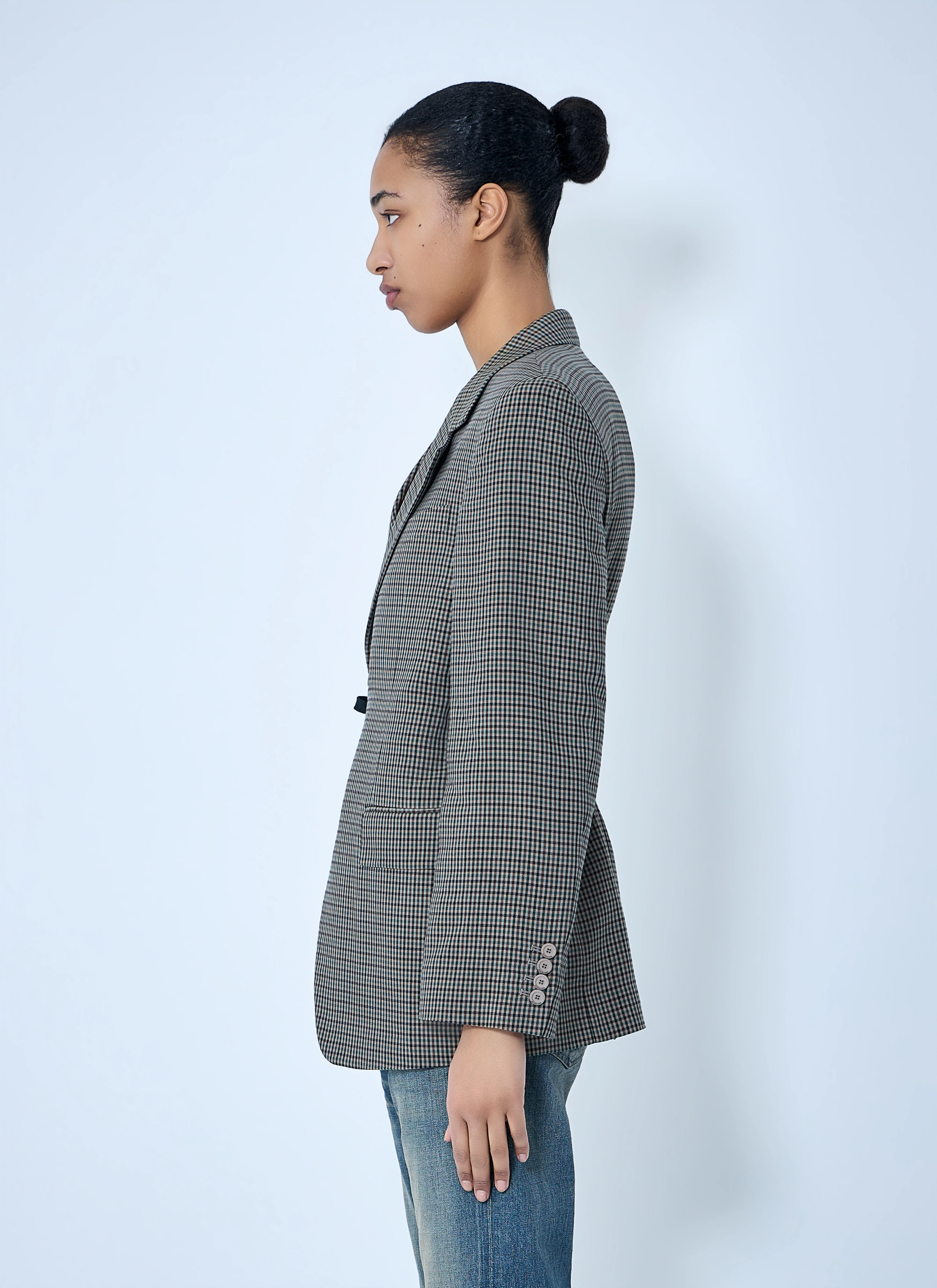 Balenciaga Women Wrap Tailored Blazer - Image 3