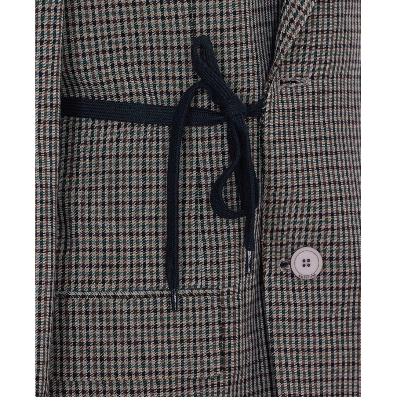 Balenciaga Women Wrap Tailored Jacket - Image 2
