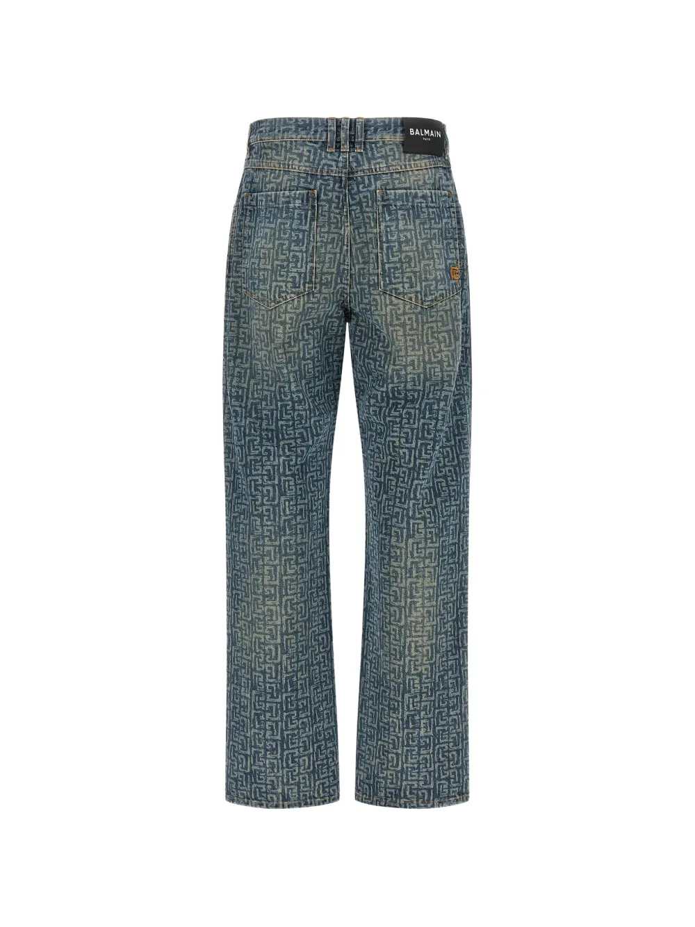 Balmain Men Faded-Effect Jeans - Image 2