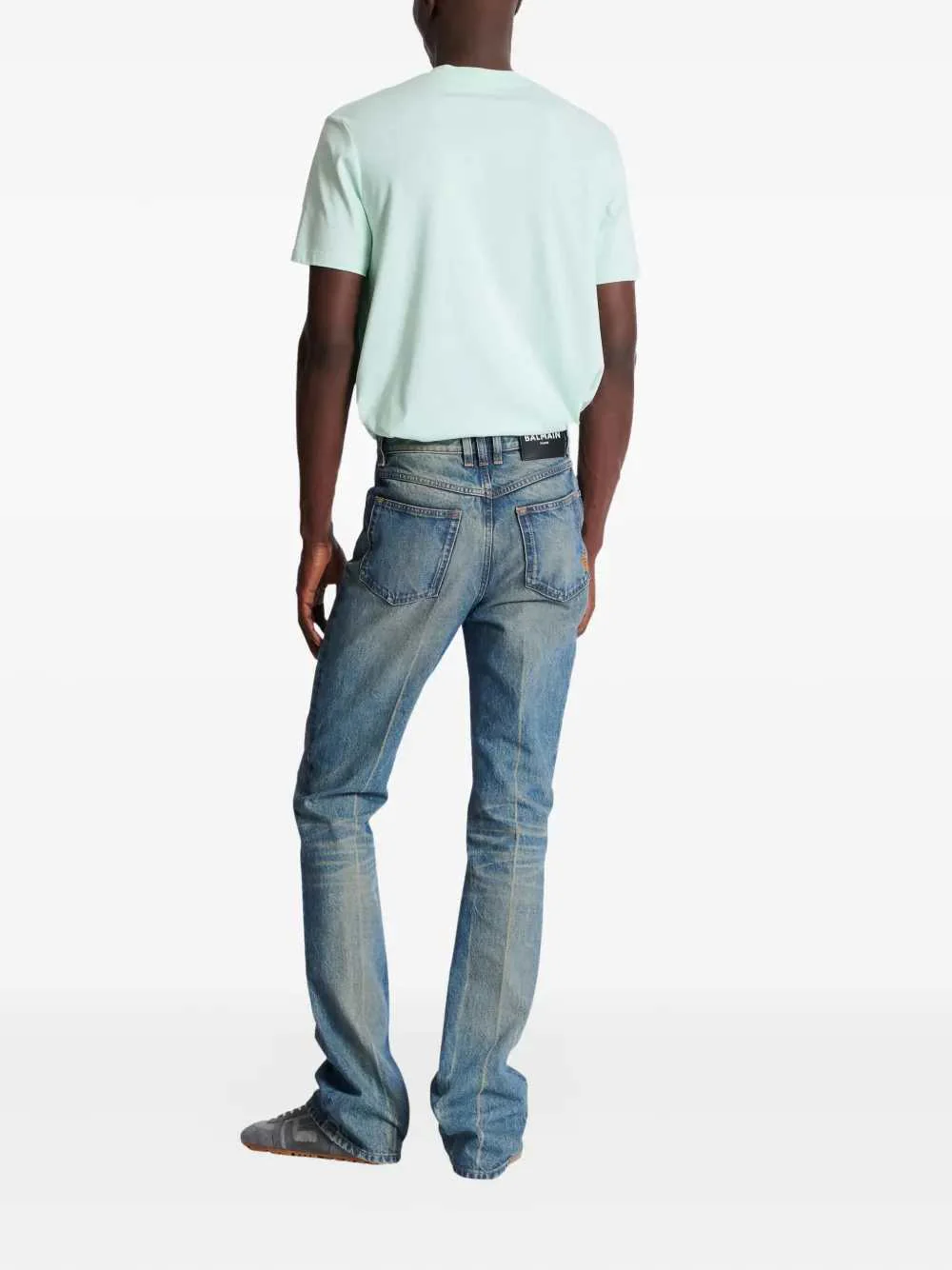 Balmain Men Flared Jeans - Image 4