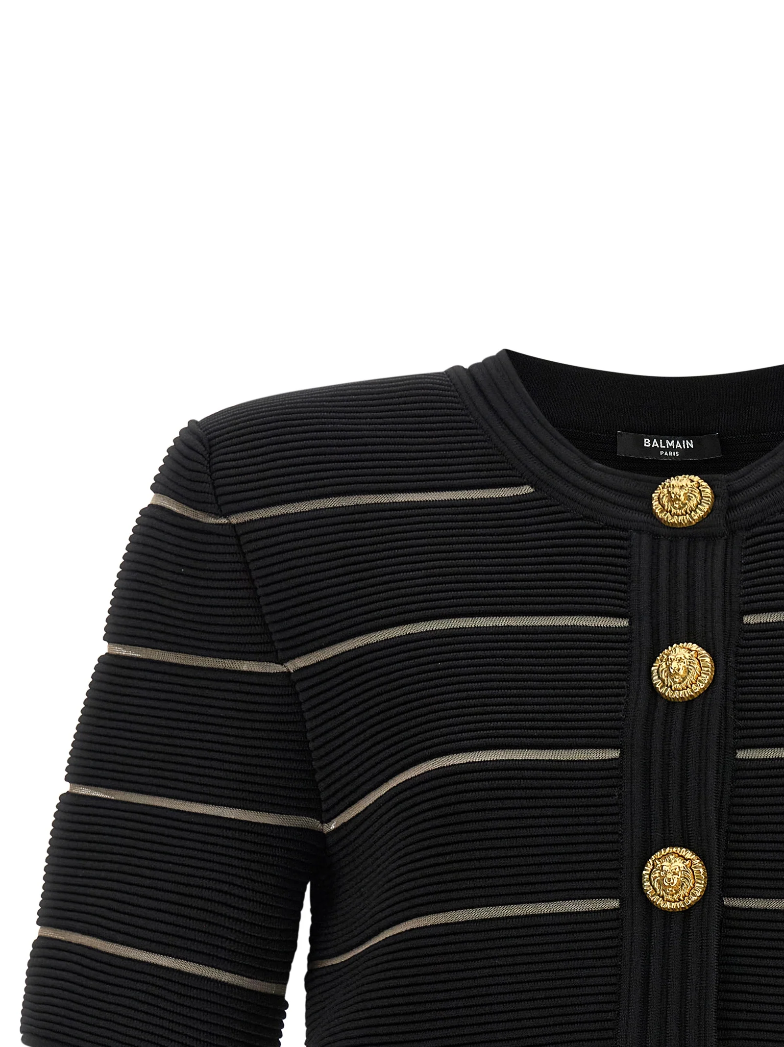 Balmain Women Cropped Cardigan - Image 3